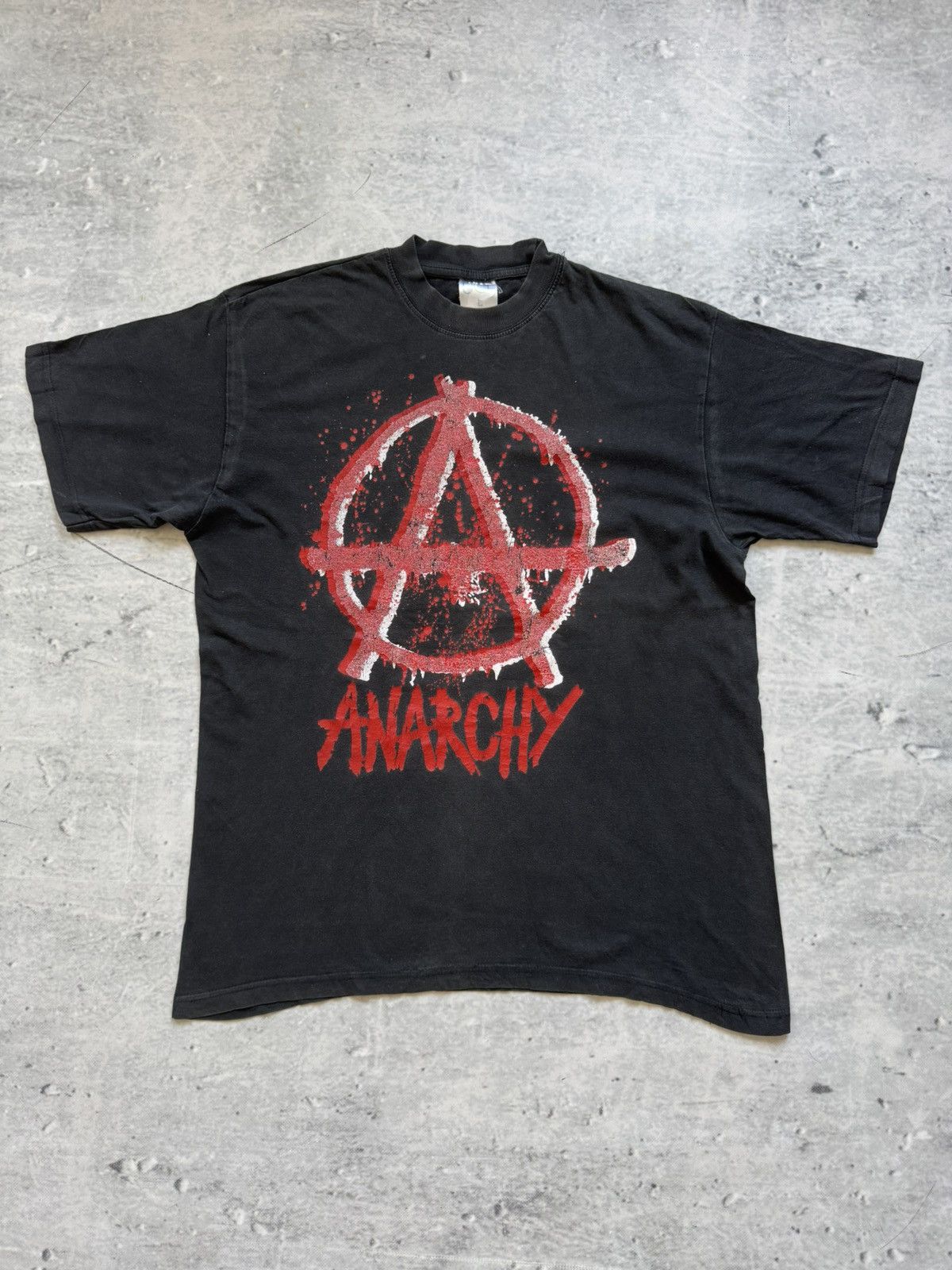 Band Tees × Vintage Anarchy big logo vintage 00s big logo A Size US L / EU 52-54 / 3 - 1 Thumbnail