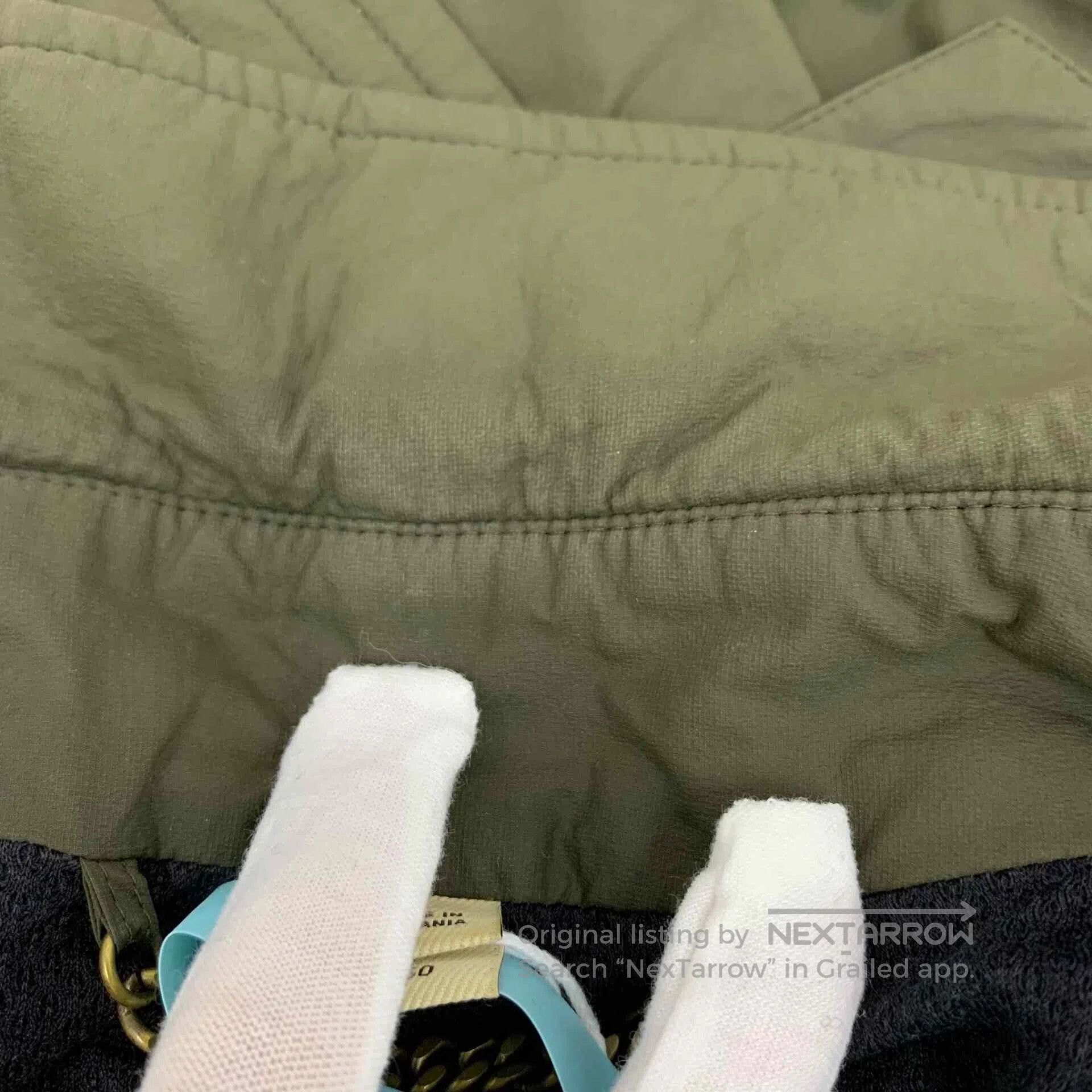 Burberry Burberry Military Green Belted Trench Coat. Size US L / EU 52-54 / 3 - 8 Thumbnail