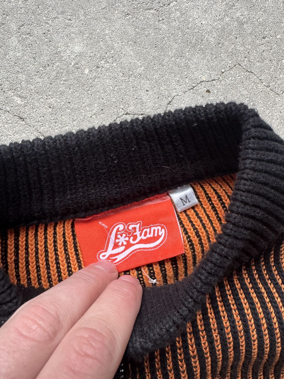 La Fam Amsterdam La Fam Amsterdam Zip Sweater Orange Sample Size US M / EU 48-50 / 2 - 5 Thumbnail