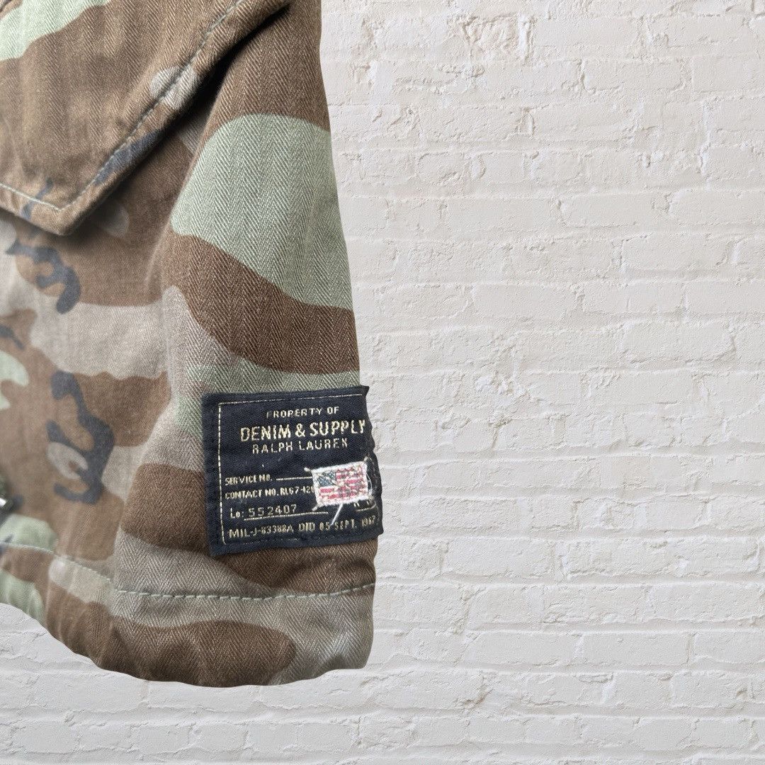 Denim & Supply Ralph Lauren Denim & Supply Ralph Lauren Camo M-65 Field Jacket S Size US S / EU 44-46 / 1 - 9 Thumbnail