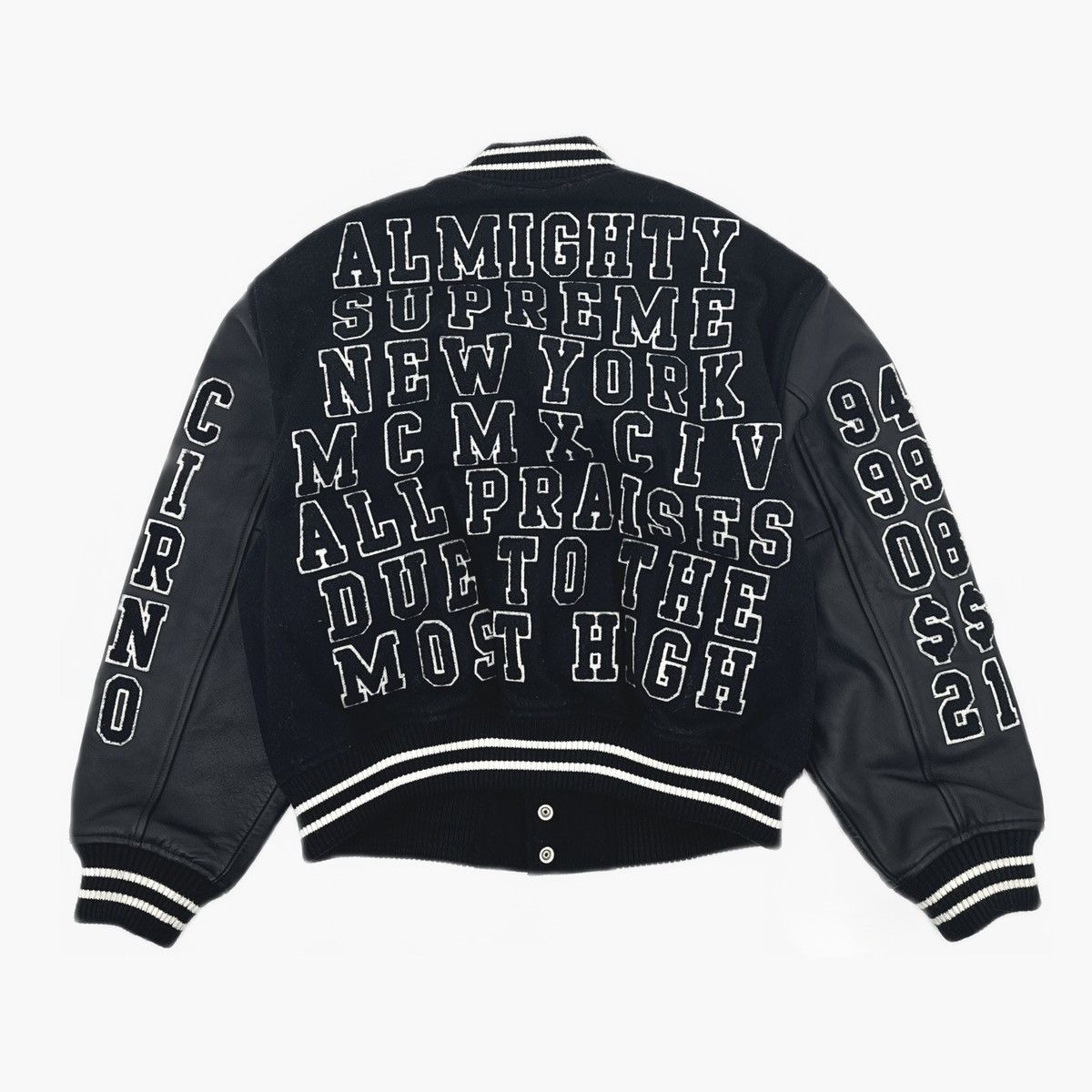 Supreme Supreme 2025 Praises Varsity Jacket Size US M / EU 48-50 / 2 - 2 Thumbnail