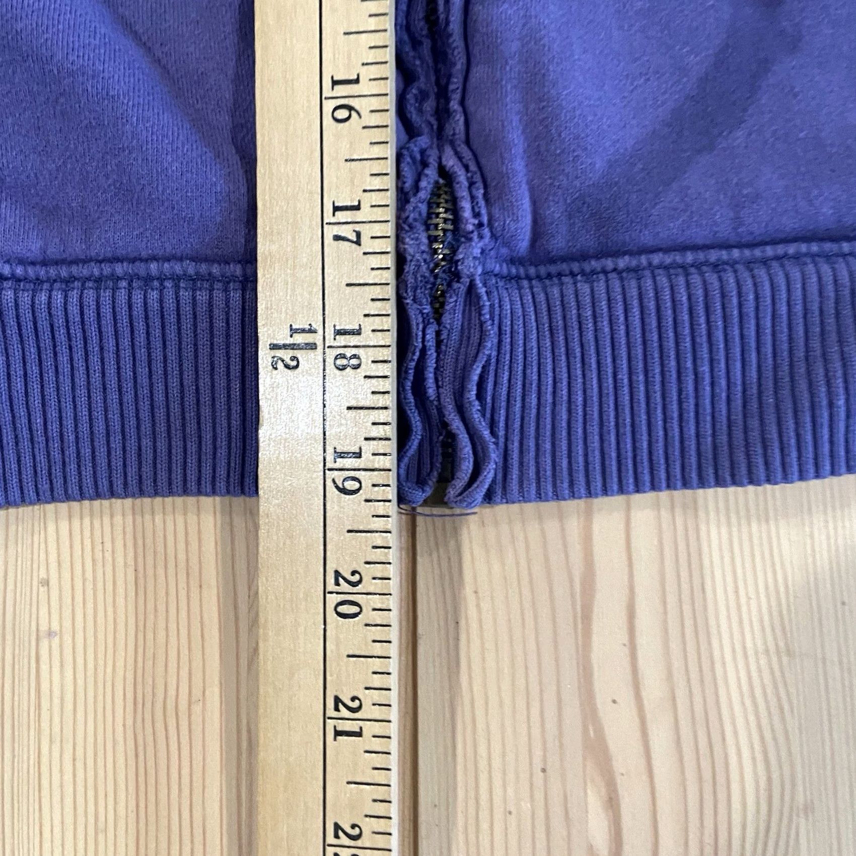 Mossimo Purple Mossimo Hoodie L Regular Zip Full Zip Women 90s Gothic Grunge Love Festival Fall Winter Spring Purple Size L / US 10 / IT 46 - 4 Thumbnail