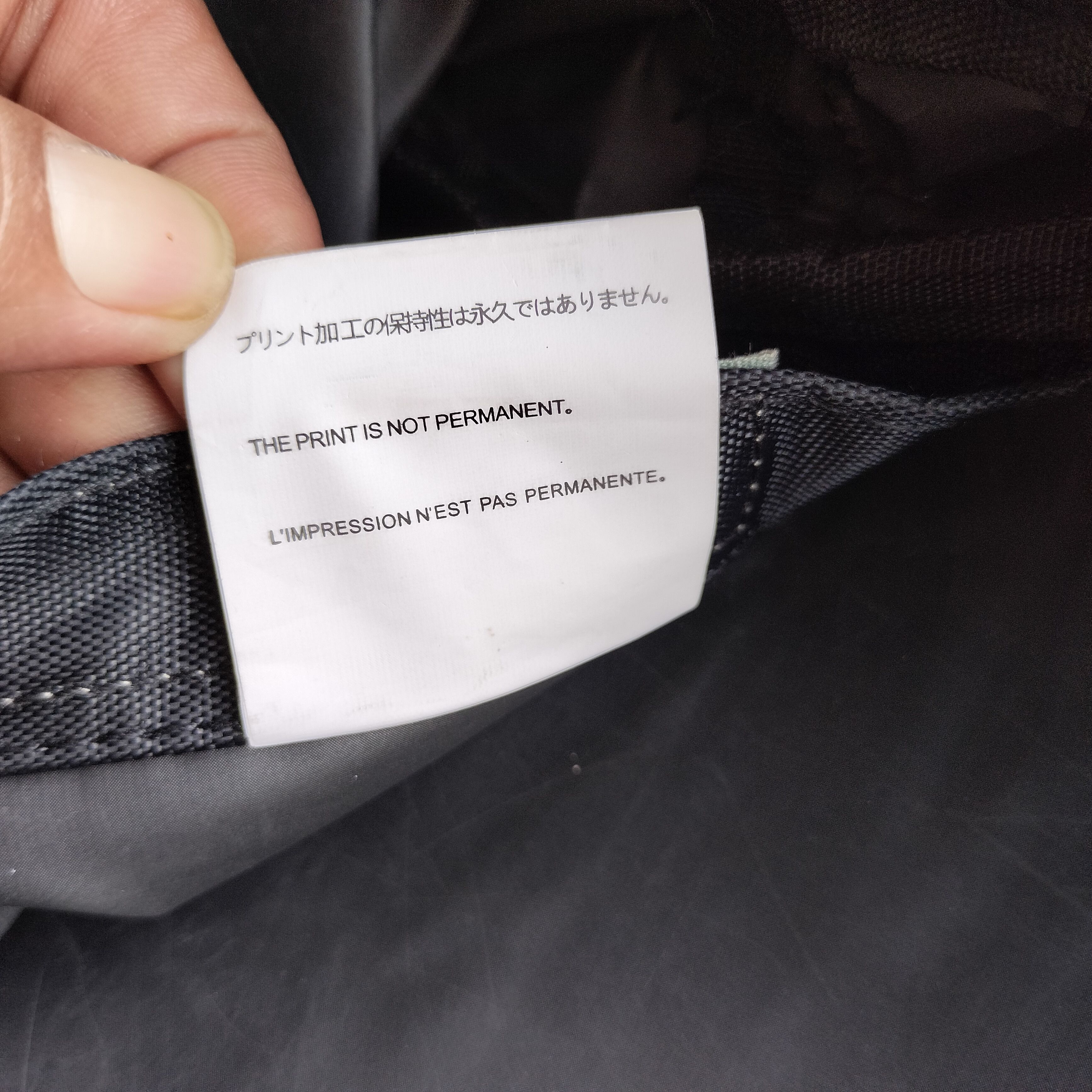 Comme des Garcons Homme Plus logo airline shoulder bag Size ONE SIZE - 11 Thumbnail