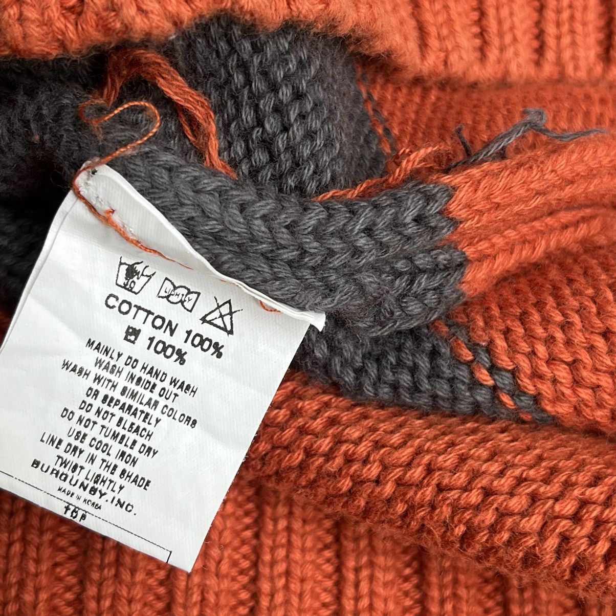 Japanese Brand Nice Design Destroyed Knitwear Like A Number 9 By Underair Size US L / EU 52-54 / 3 - 8 Thumbnail