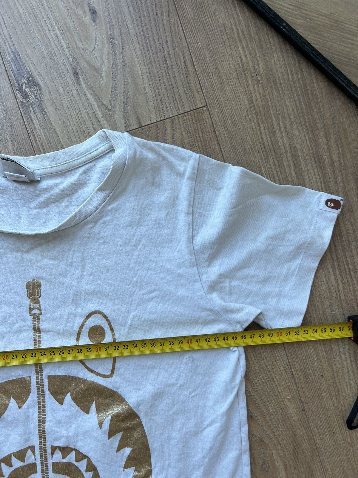 Bape BAPE LADIES SHARK JAWS TEE Size S / US 4 / IT 40 - 14 Thumbnail