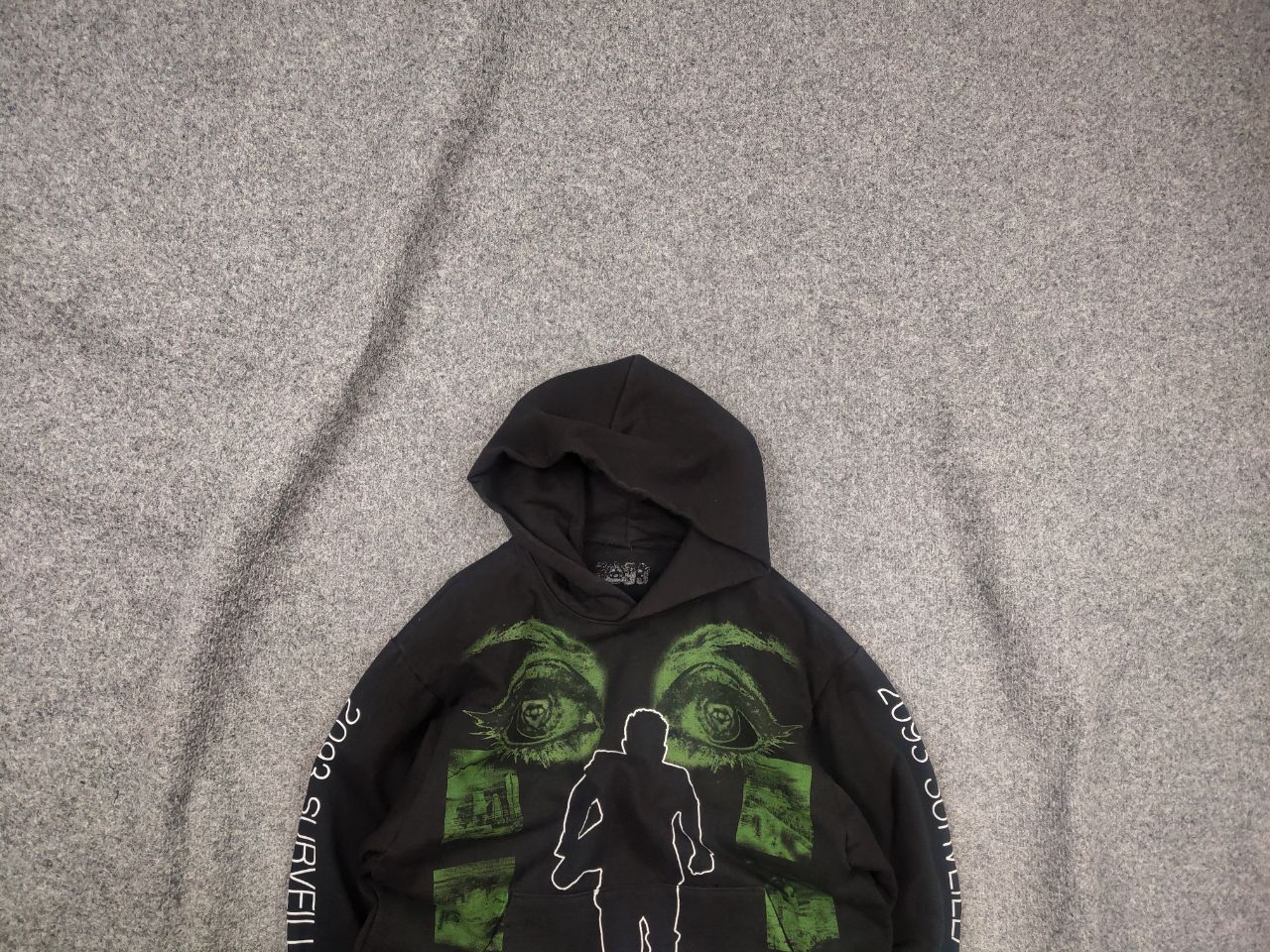 Yeat Yeat 2093 Lyfestyle Corp Surveillance Oversized eye hoodie Size US S / EU 44-46 / 1 - 1 Thumbnail