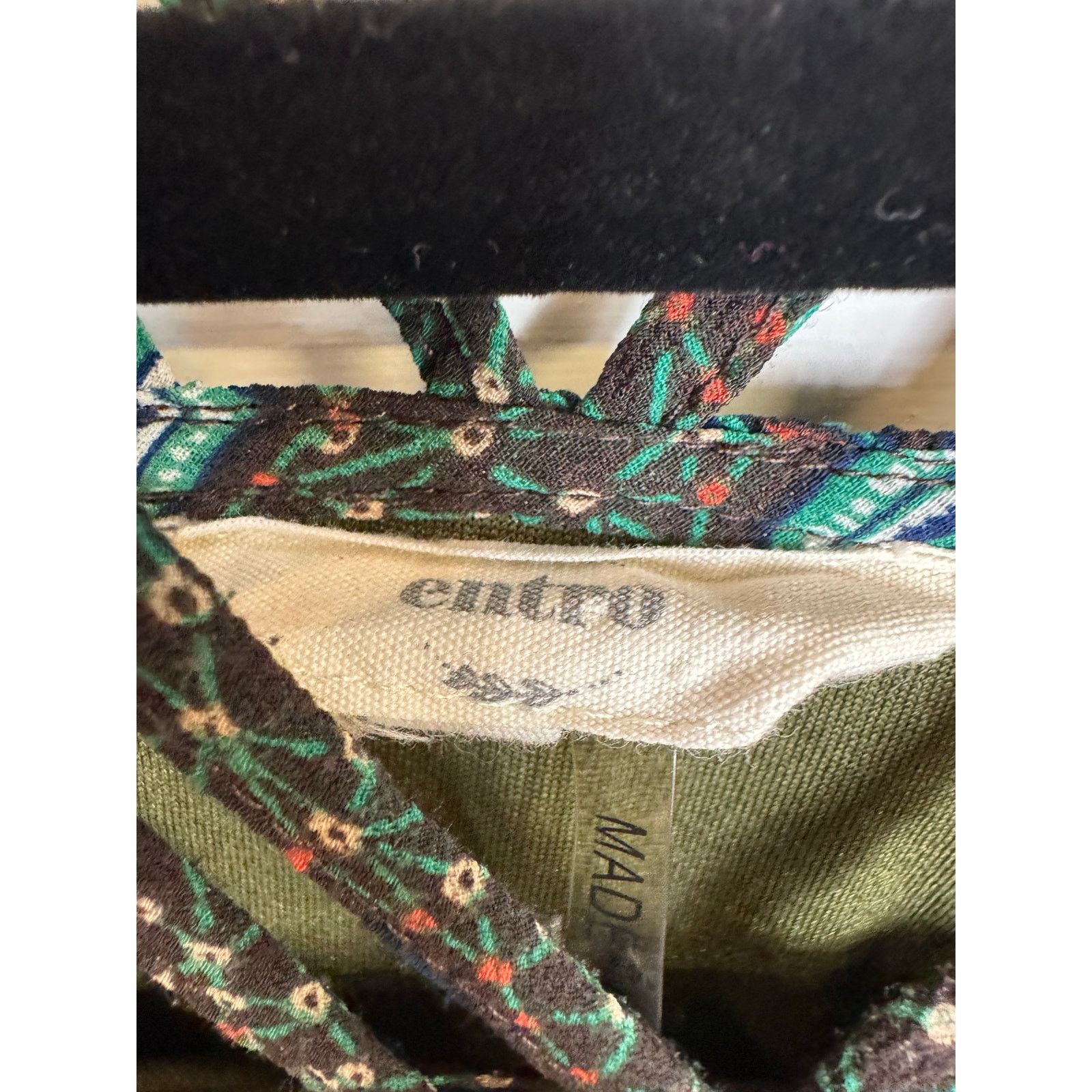 Other Entro Long Sleeve Green Blouse Women's Size Small Size S / US 4 / IT 40 - 4 Thumbnail