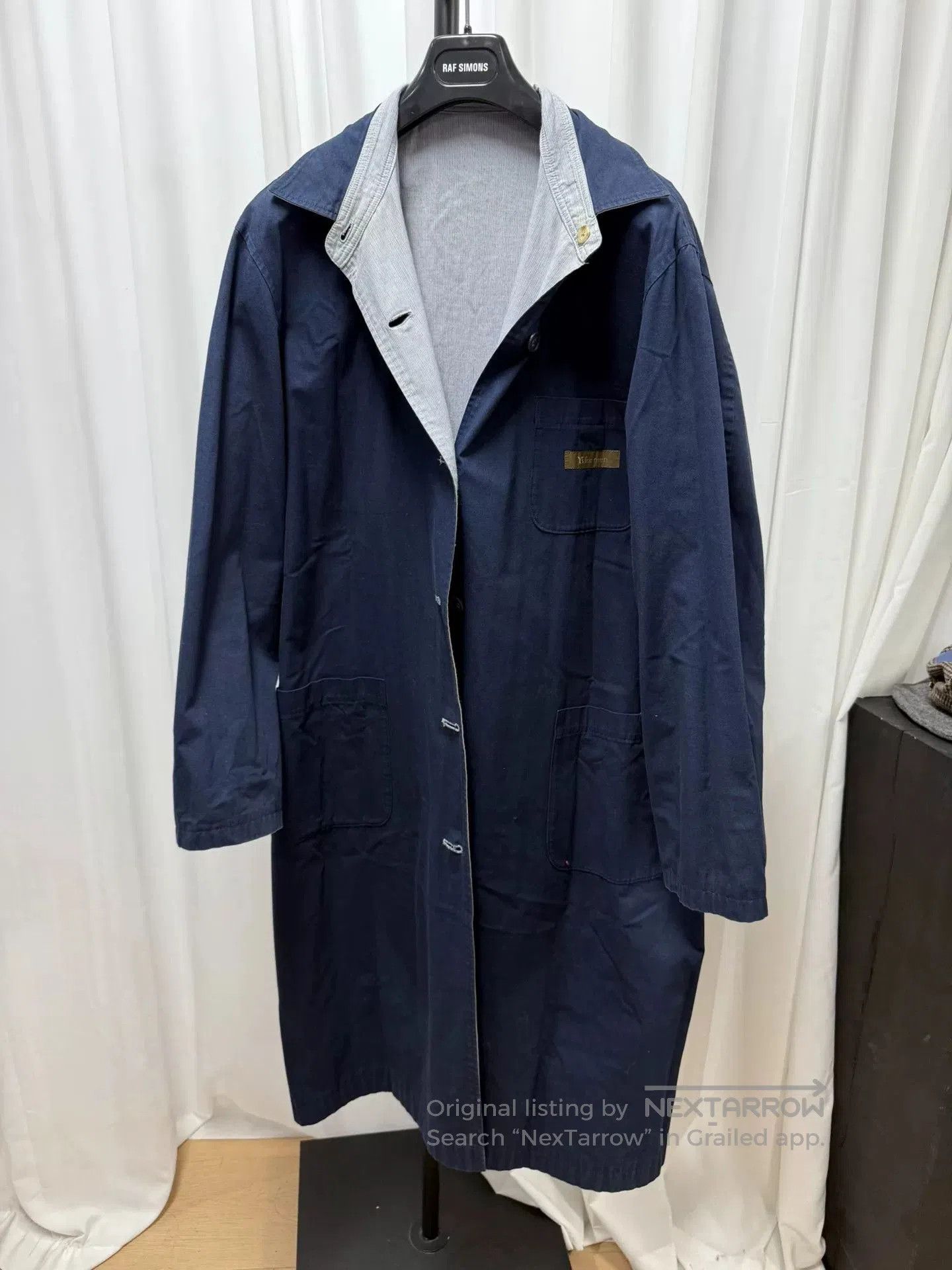 Yohji Yamamoto Yohji Yamamoto Y's Men Striped Reversible Coat. Size US M / EU 48-50 / 2 - 5 Thumbnail