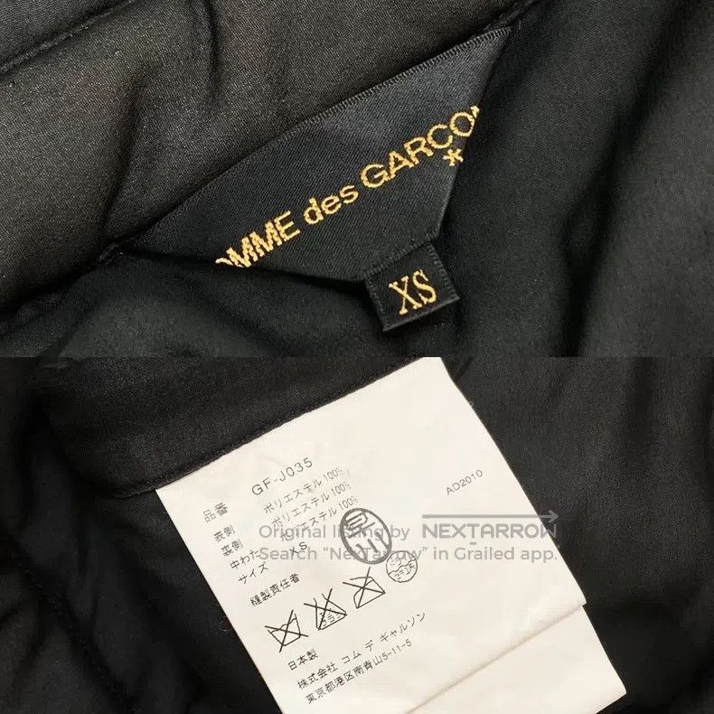 Comme des Garcons Comme Des Garcons Black top jacket Size XS / US 0-2 / IT 36-38 - 6 Thumbnail