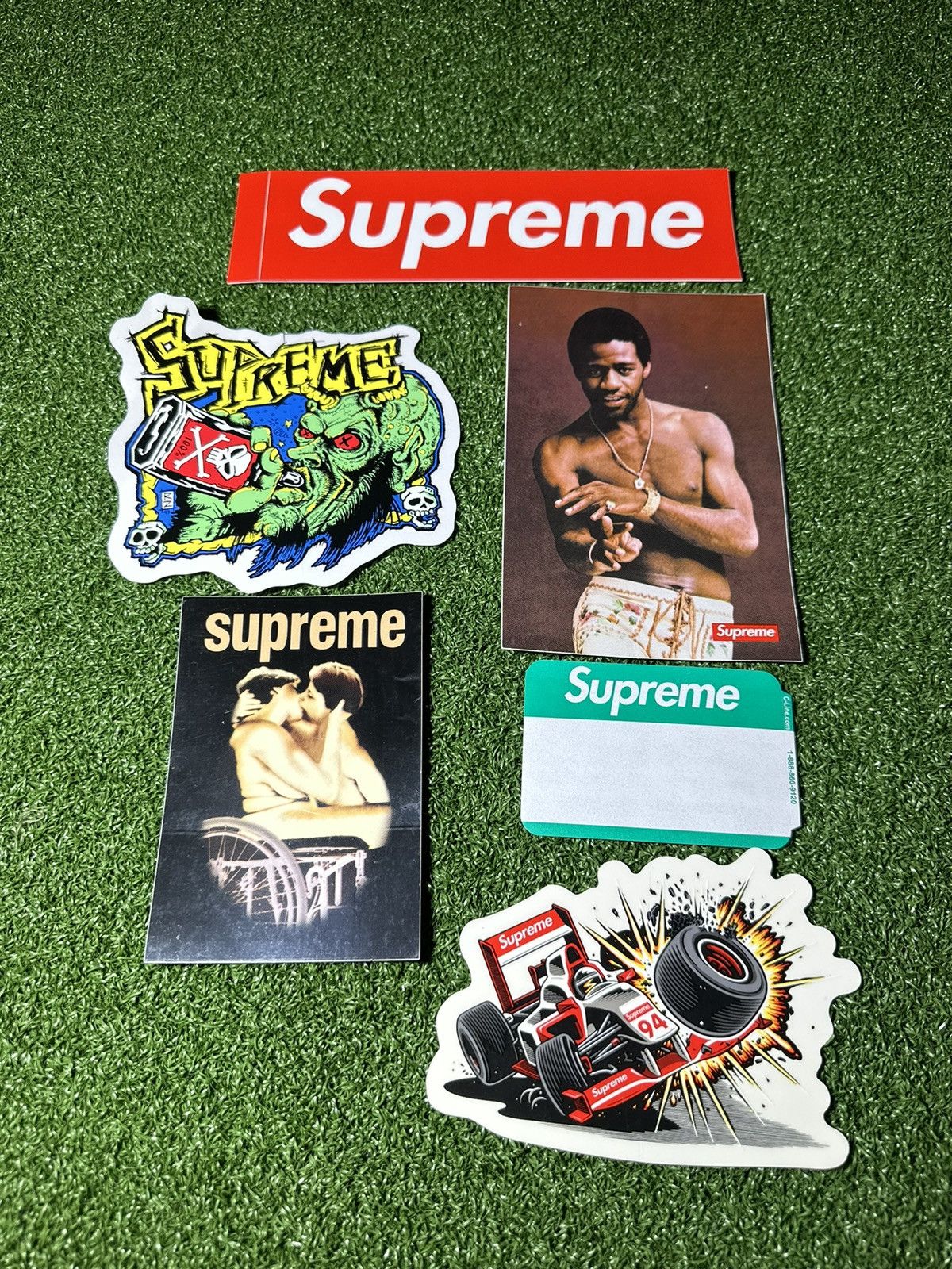 Supreme Supreme sticker pack | Grailed