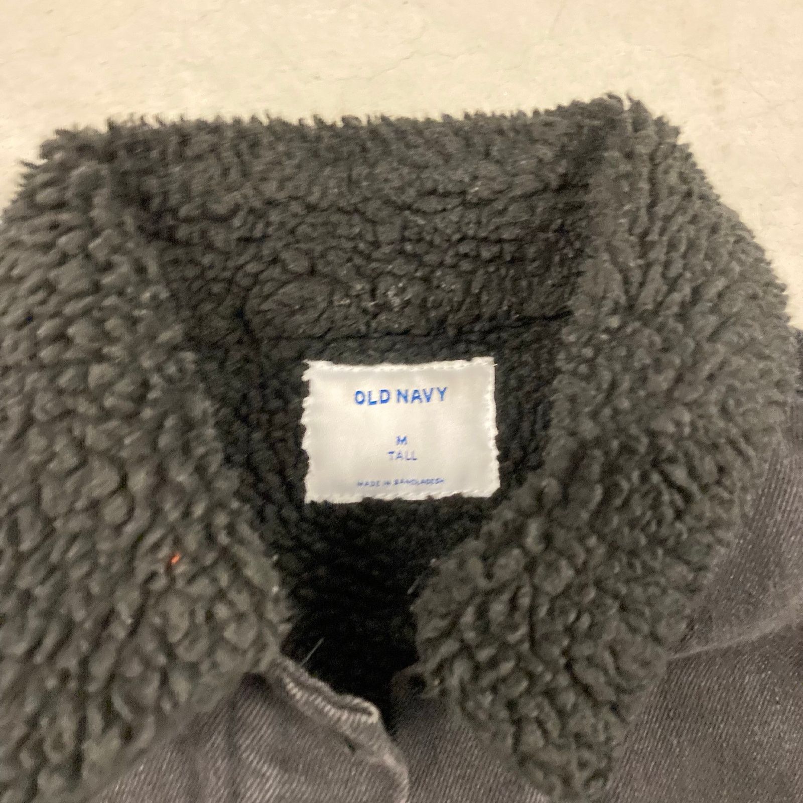 Old Navy × Vintage vintage y2k fur lined old navy denim trucker jacket Size US M / EU 48-50 / 2 - 3 Thumbnail
