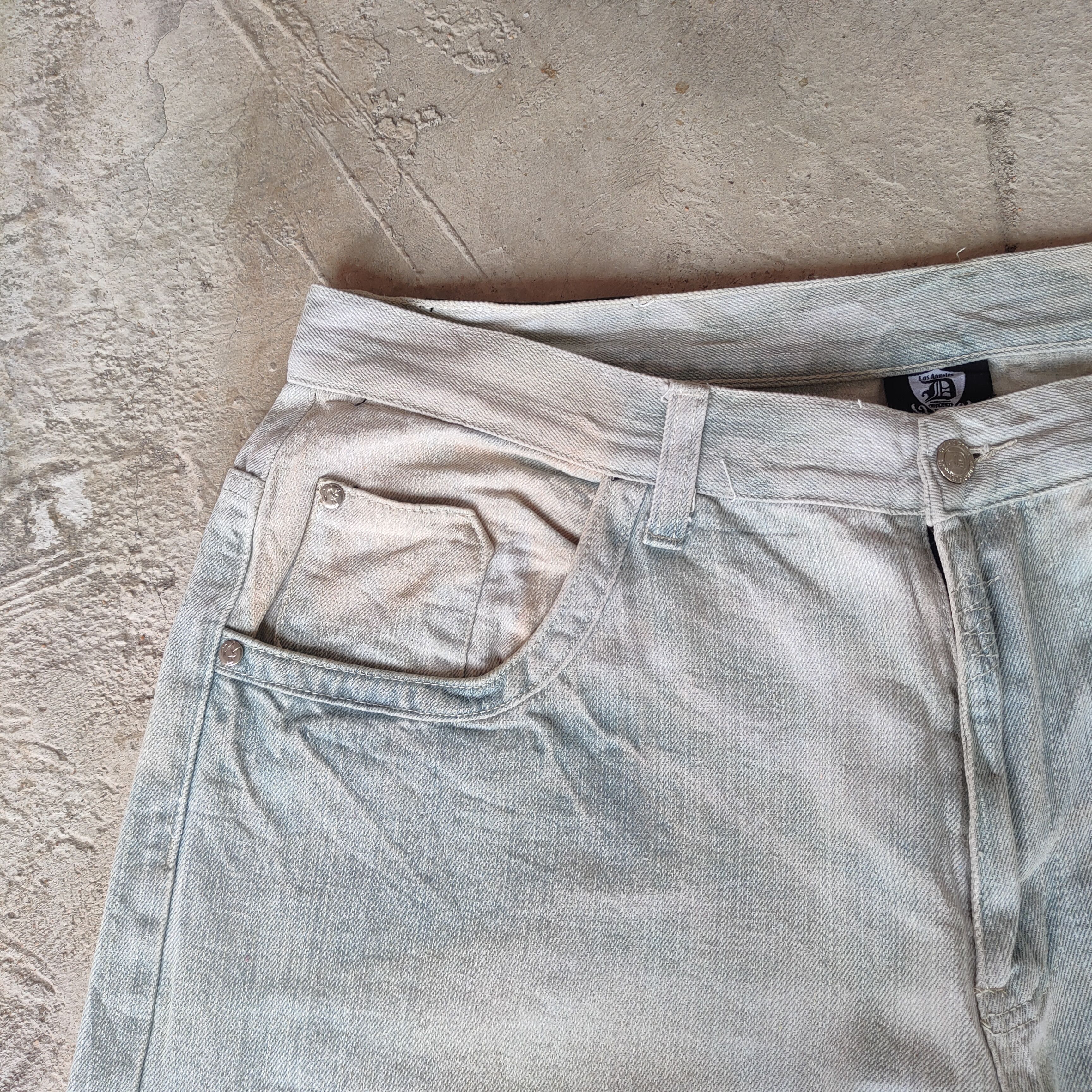 Jean × Vintage W40 DOP DENIM FADED DISTRESSED JEANS PANTS Size US 40 / EU 56 - 6 Thumbnail