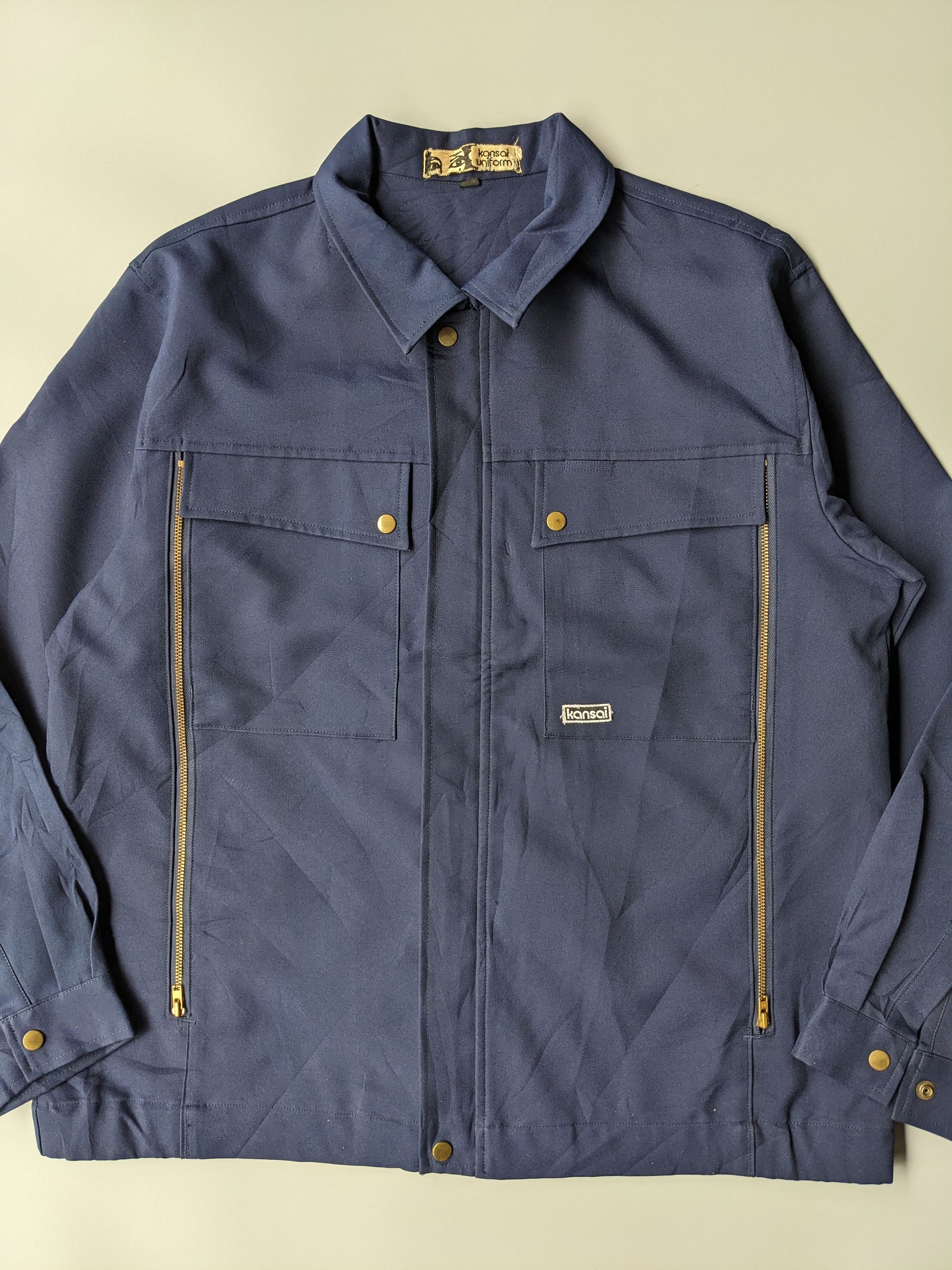Kansai Yamamoto Vintage Kansai Yamamoto workwear jacket Size US L / EU 52-54 / 3 - 2 Thumbnail