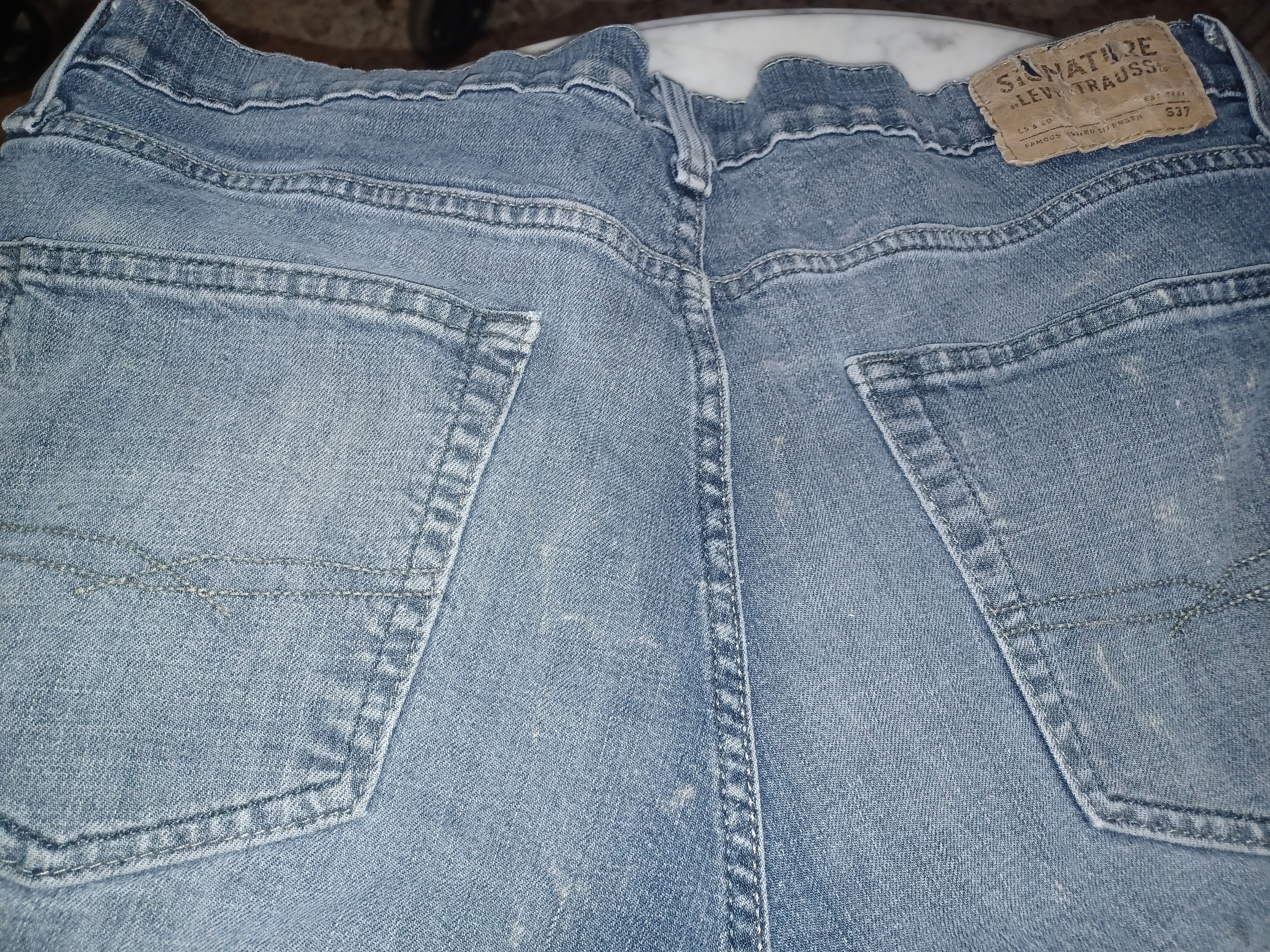 Levi's Levi's Men's Blue Jeans S37/Slim 36 x 32 Size US 36 / EU 52 - 3 Thumbnail