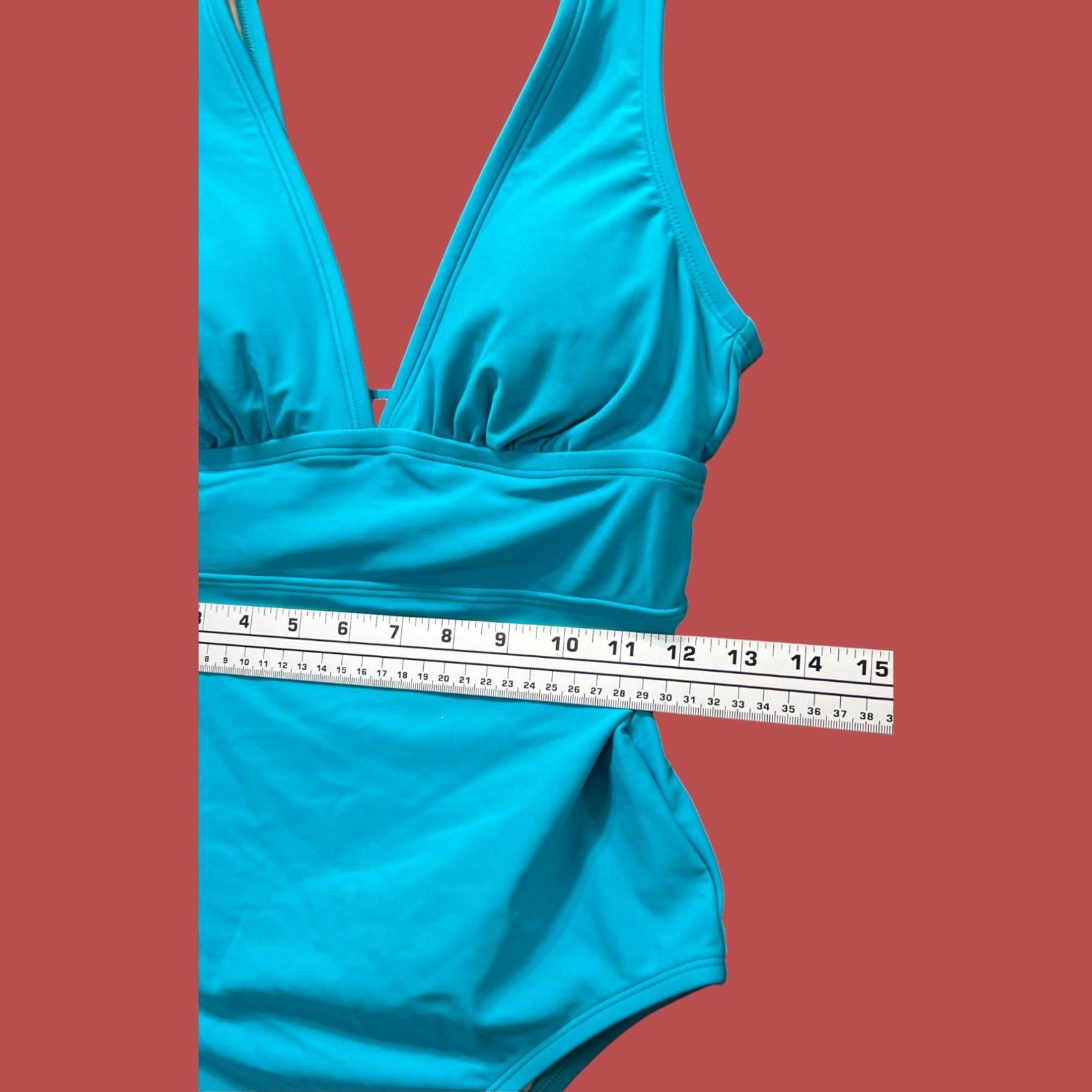 Other Kona Sol-Women's Medium Coverage Wide Shoulder V-Neck One Pi Size ONE SIZE - 6 Thumbnail