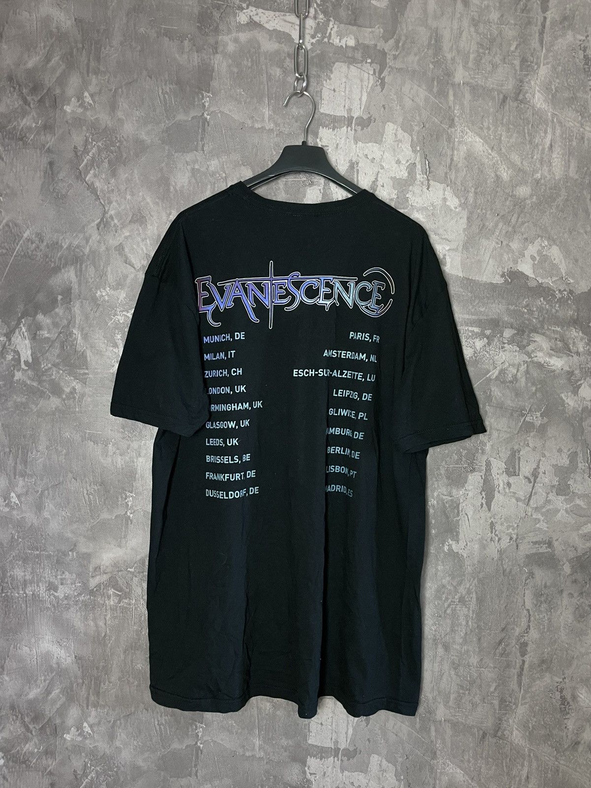 Band Tees × Vintage Vintage Evanescence American Rock Band Tour Tshirt Size US XL / EU 56 / 4 - 6 Thumbnail