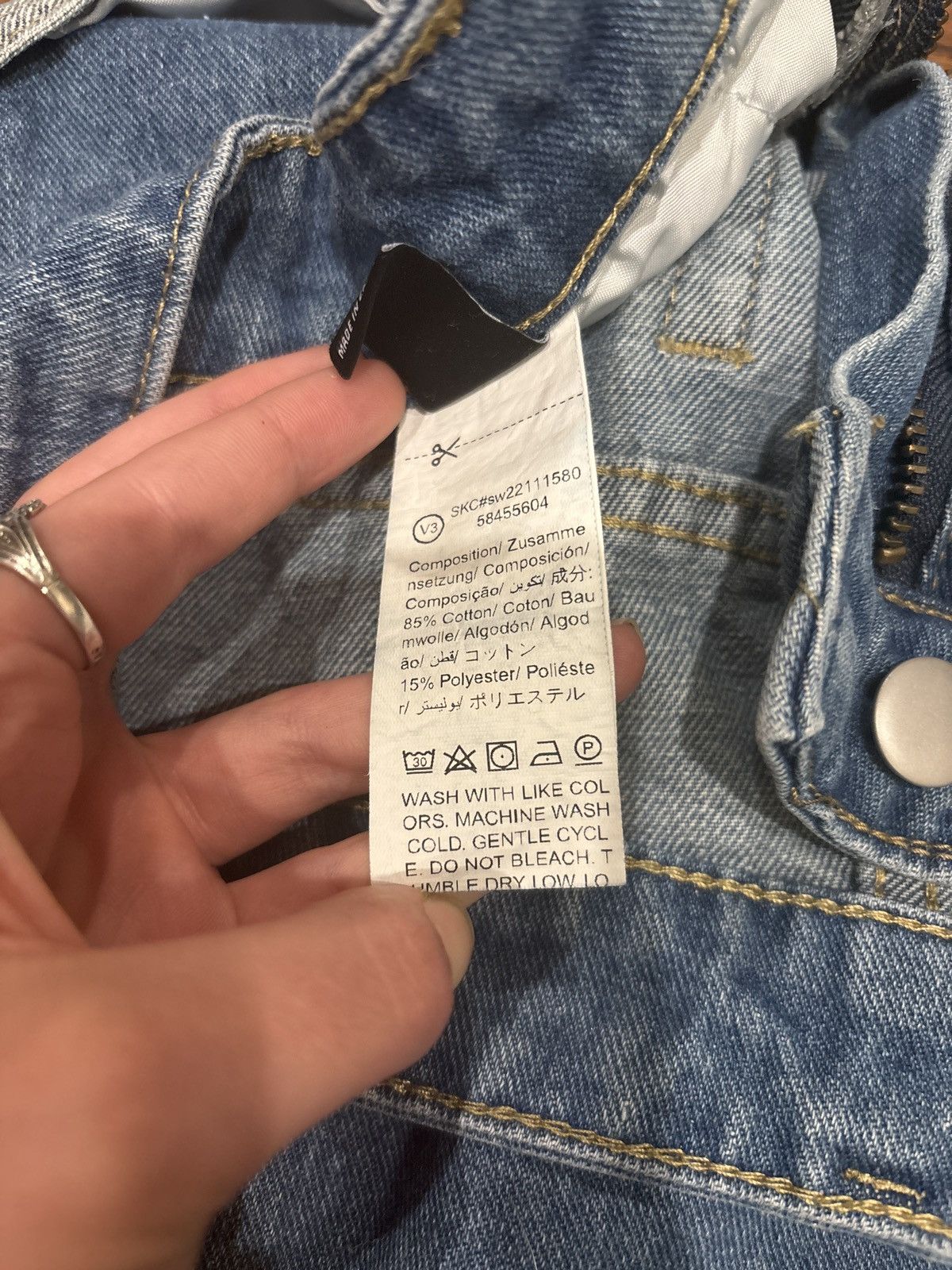 Other Baggy Low Rise Jeans Size 28" / US 6 / IT 42 - 6 Thumbnail