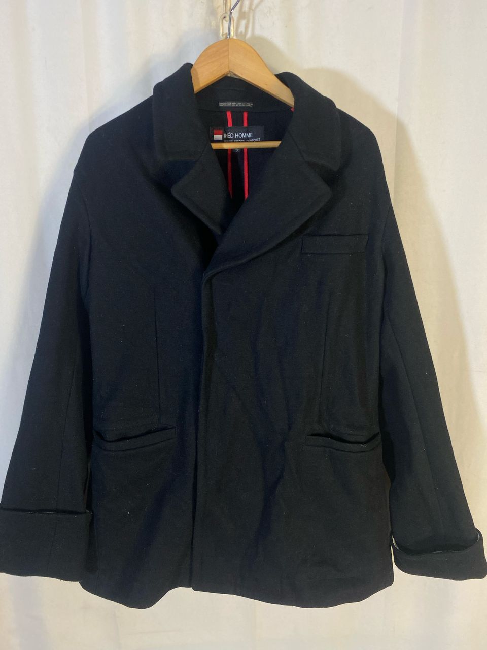 Japanese Brand × Yohji Yamamoto Unisex🔥Ined homme wool jacket by yohji Yamamoto Size US M / EU 48-50 / 2 - 2 Thumbnail