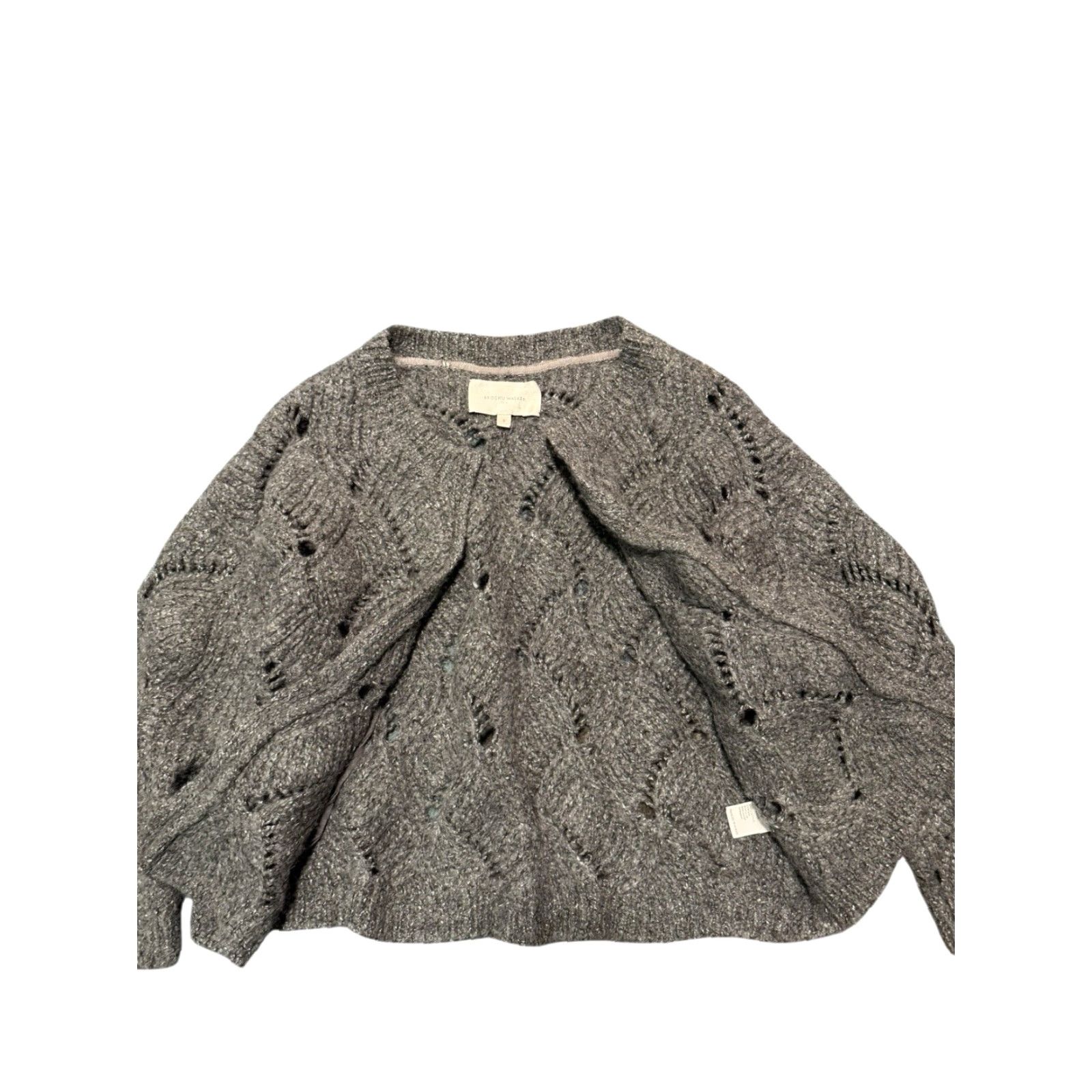 Brochu Walker Brochu Walker Restoin Grey Open Front Cardigan Small Alpaca Wool Blend User: Brochu Walker Restoin Grey Open Front Cardigan Small Alpaca Wool Blend Size S / US 4 / IT 40 - 5 Thumbnail
