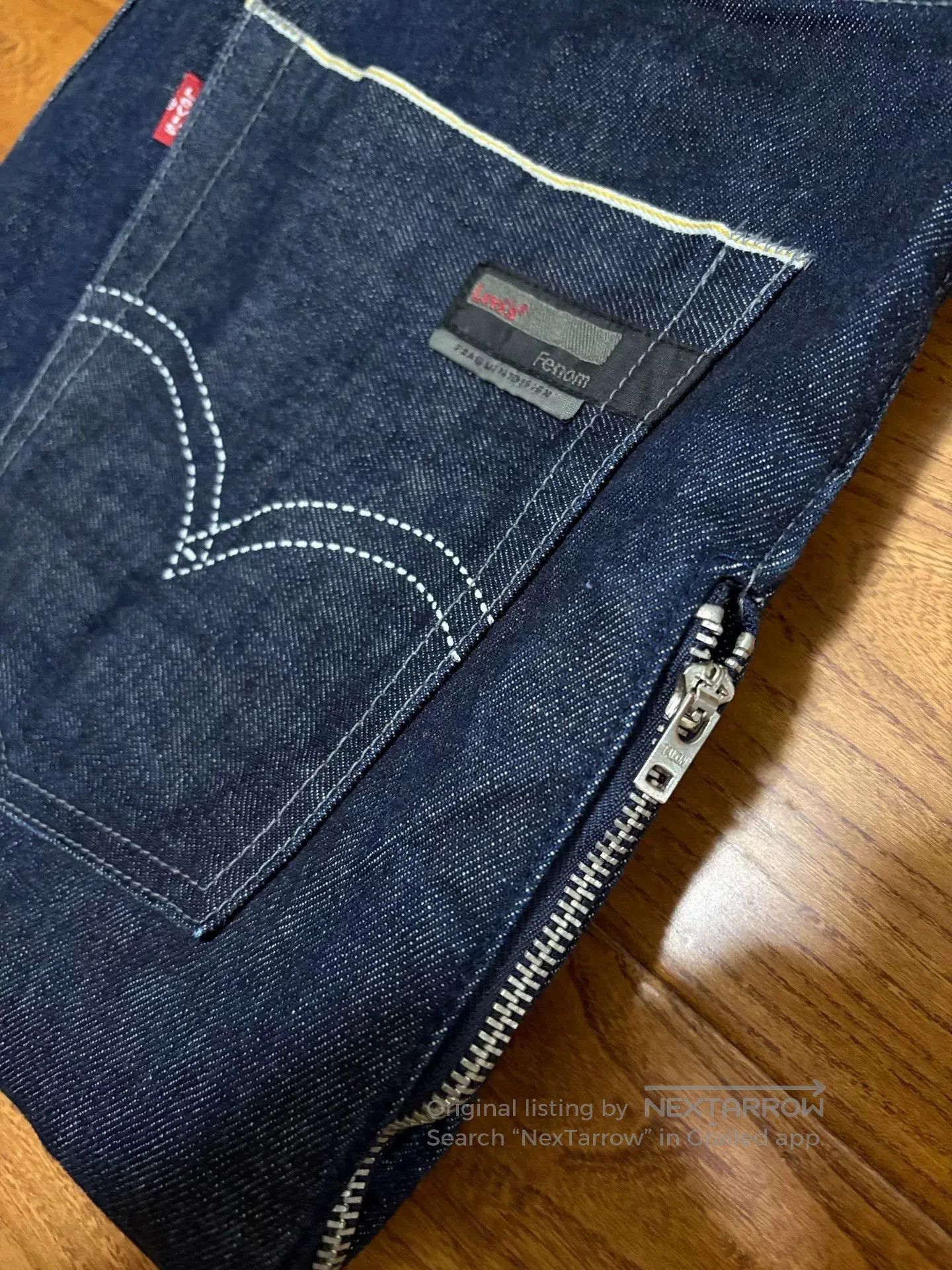Levi's Levi's Fenom White Line Raw Denim Jeans. Size US 26 / EU 42 - 8 Thumbnail