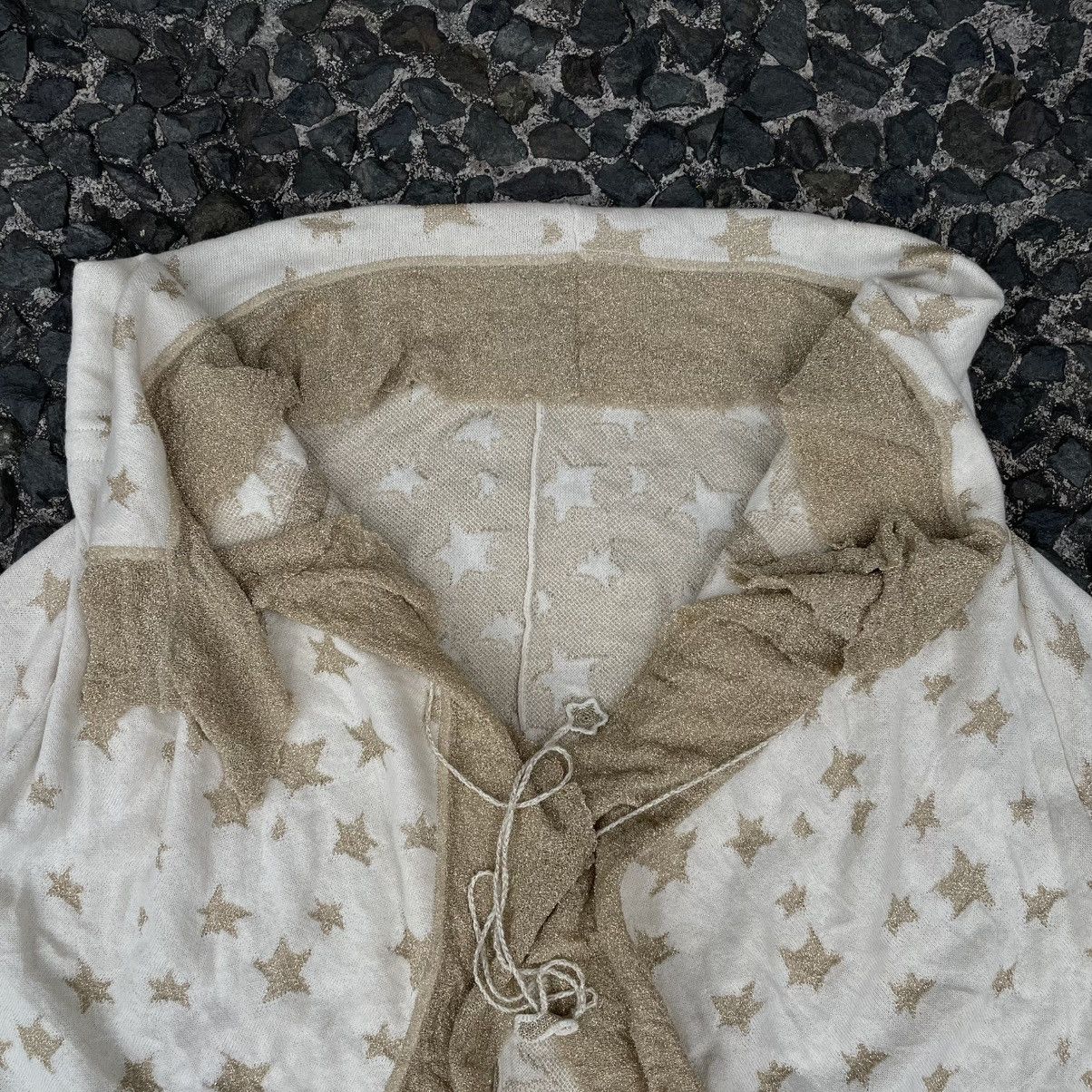 Tsumori Chisato Tsumori Chisato gold shimmer Knit Cardigan Size M / US 6-8 / IT 42-44 - 7 Thumbnail