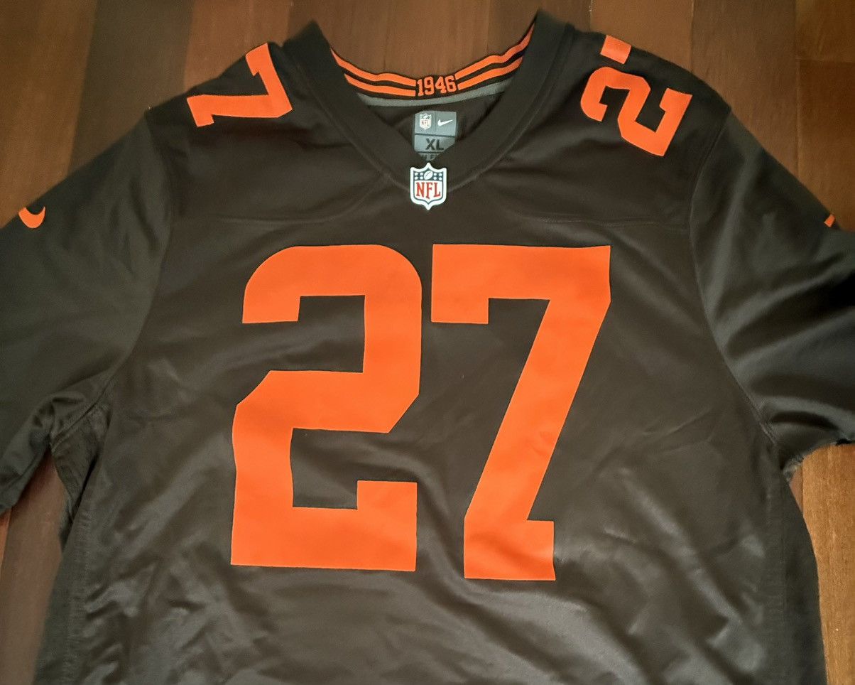 Nike Kareem Hunt Cleveland Browns NFL Nike Jersey Size US XL / EU 56 / 4 - 2 Thumbnail