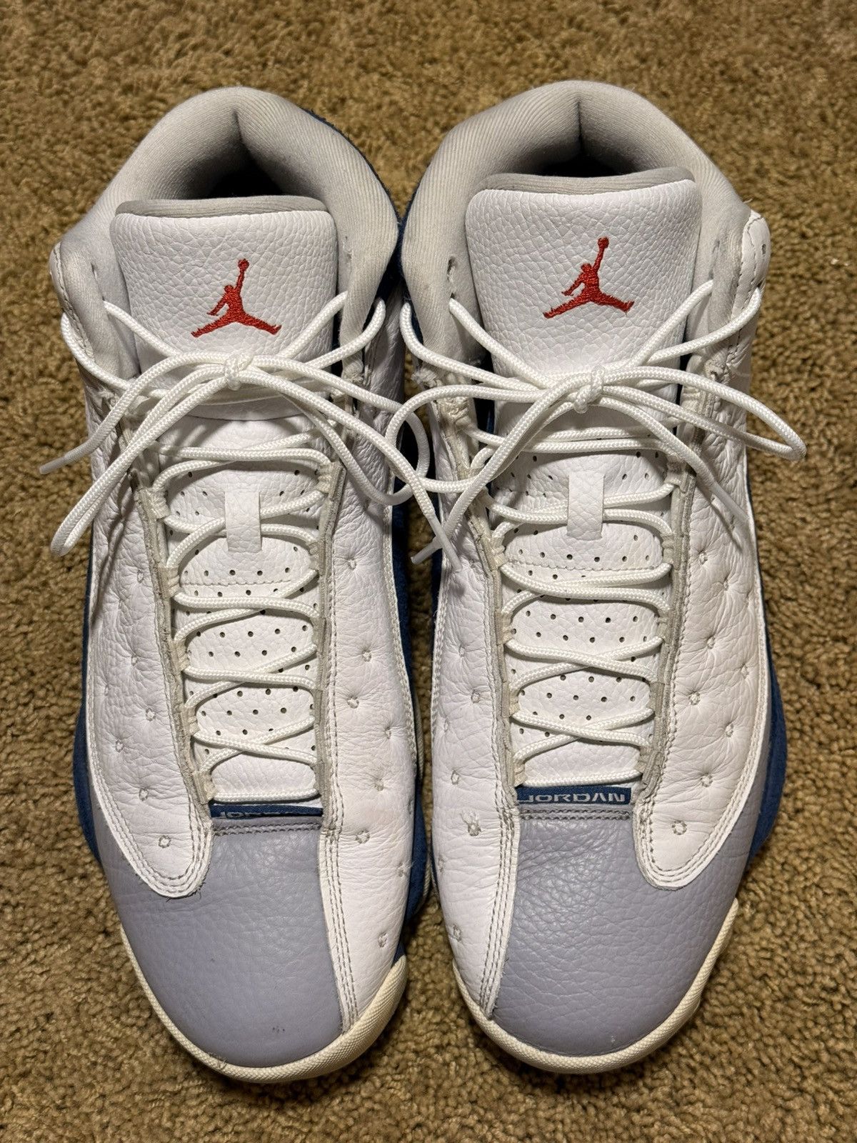 Jordan Brand Nike Air Jordan 13 Retro French Blue 414571-164 Size 11.5 Size US 11.5 / EU 44-45 - 3 Thumbnail