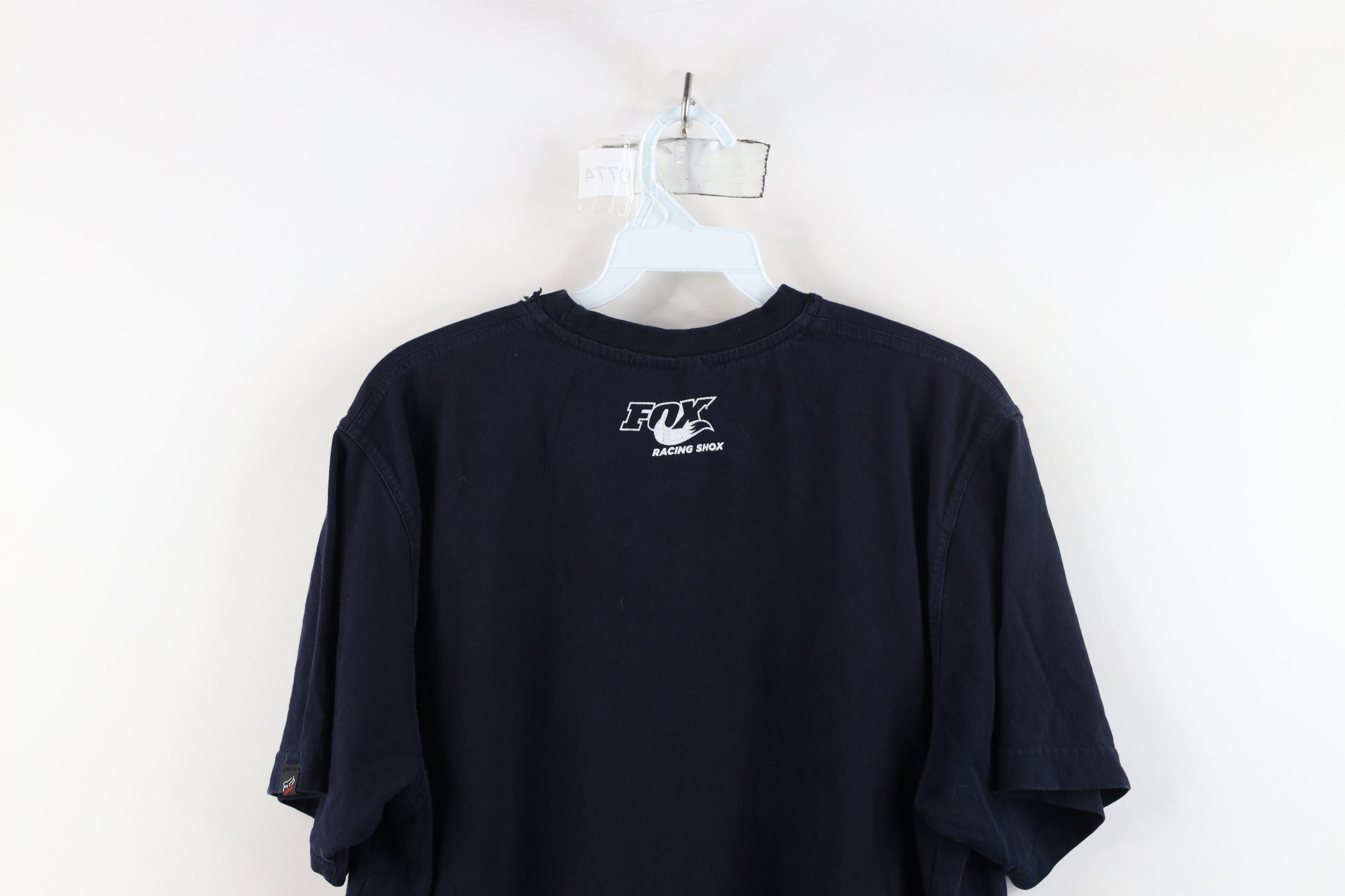 Fox Racing × Vintage Vintage 90s Fox Racing Spell Big Logo Short Sleeve T-Shirt Size US XL / EU 56 / 4 - 14 Thumbnail