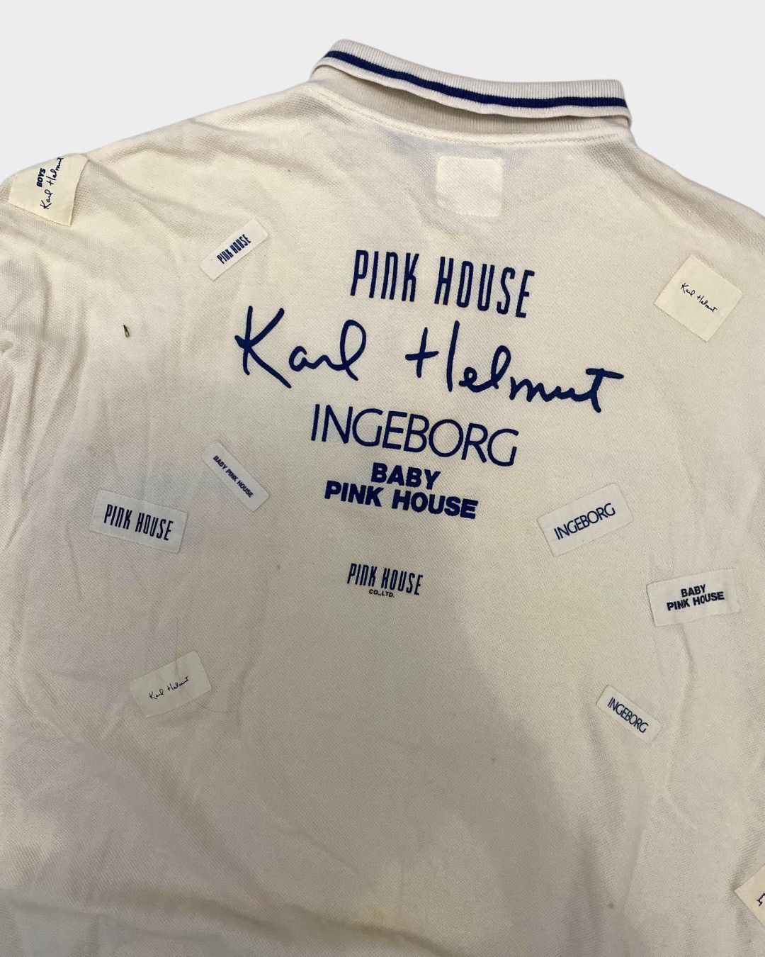 Karl Helmut Karl Helmut collection Pink House motif patch Size US XL / EU 56 / 4 - 8 Thumbnail