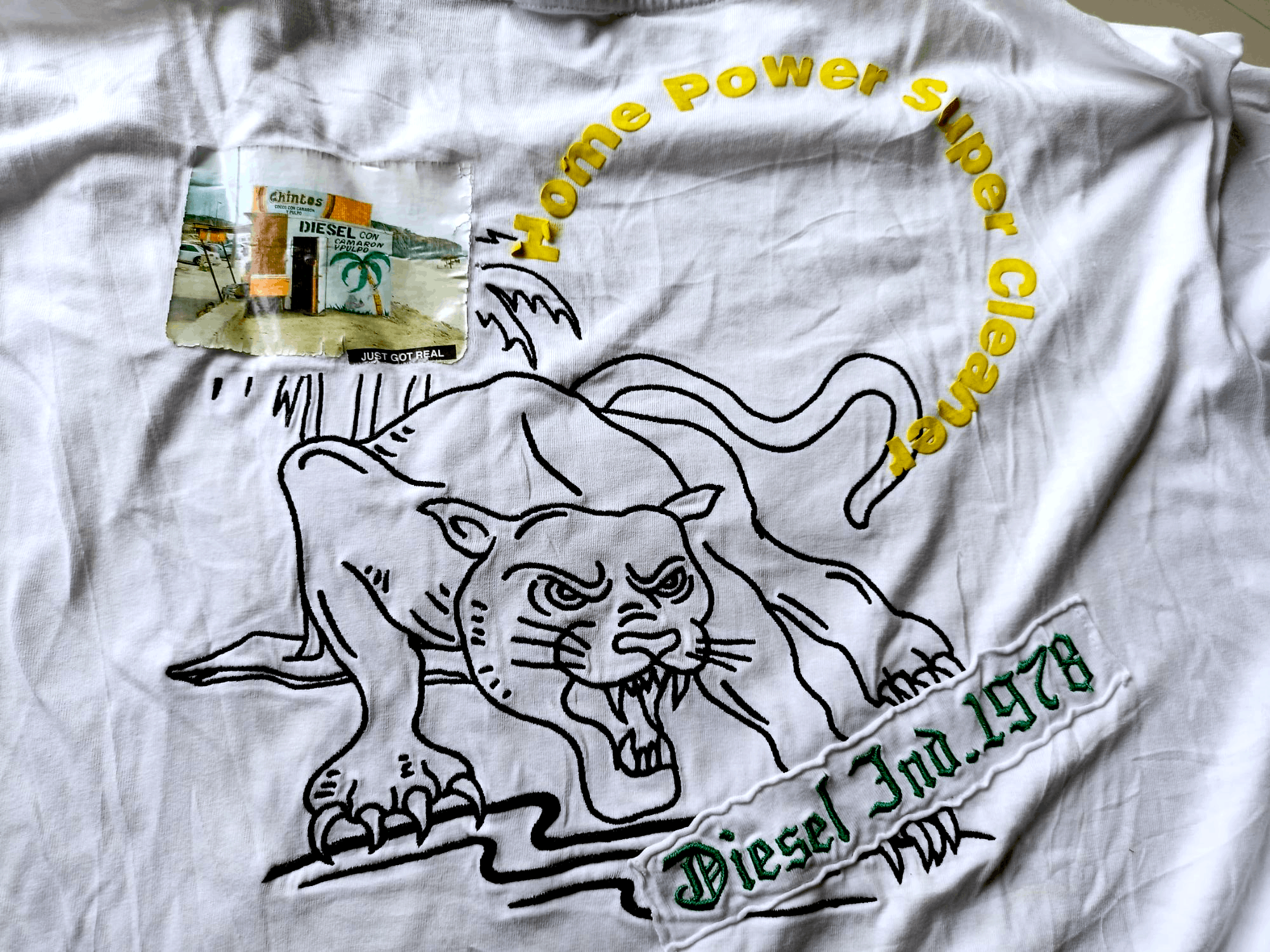 Diesel DIESEL INUTILITY A02978 T-BALM-B2 OCATM T-Shirt Size US XXL / EU 58 / 5 - 19 Thumbnail
