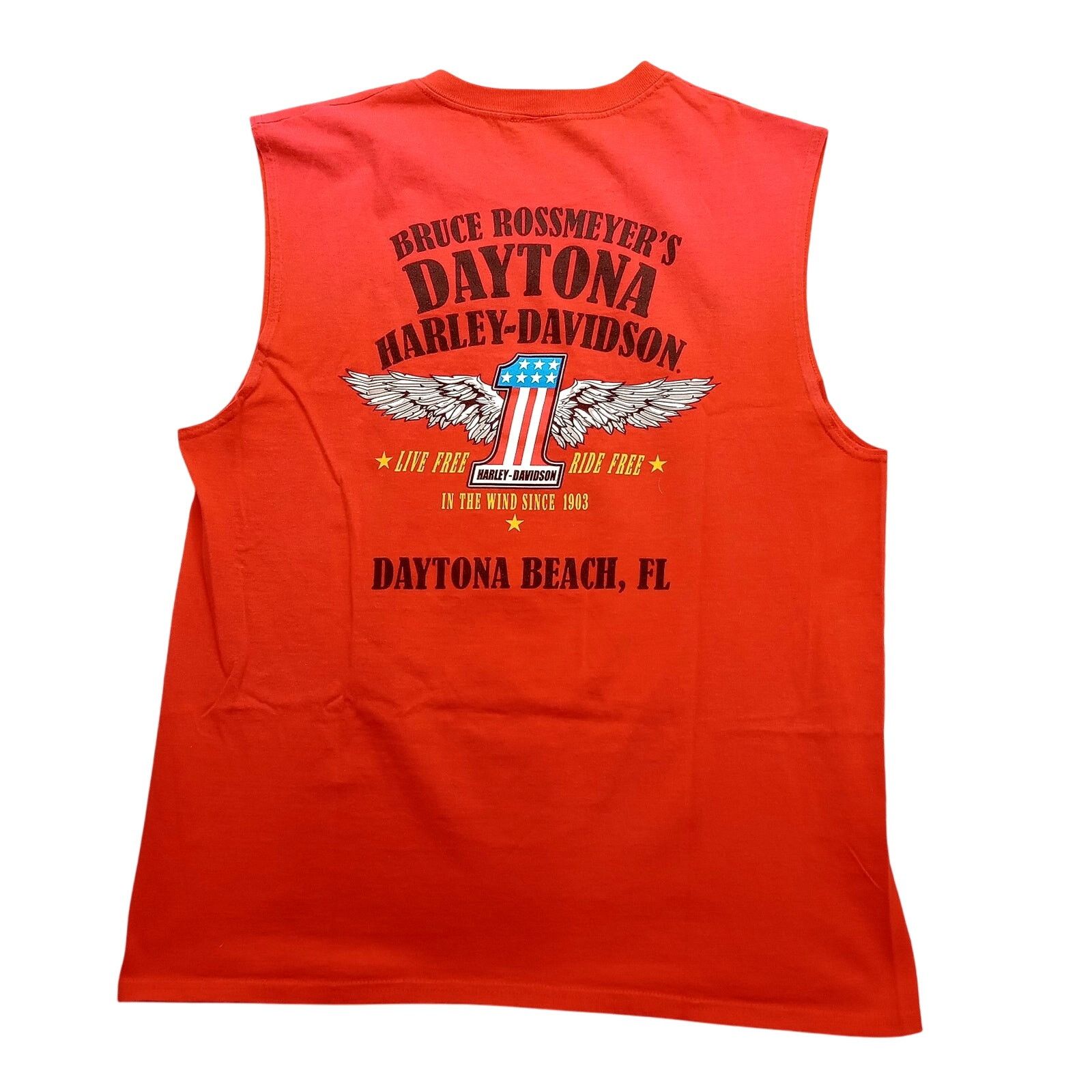 Harley Davidson Harley-Davidson T-Shirt L Daytona Beach Willy G Sleeveless Size US L / EU 52-54 / 3 - 2 Thumbnail