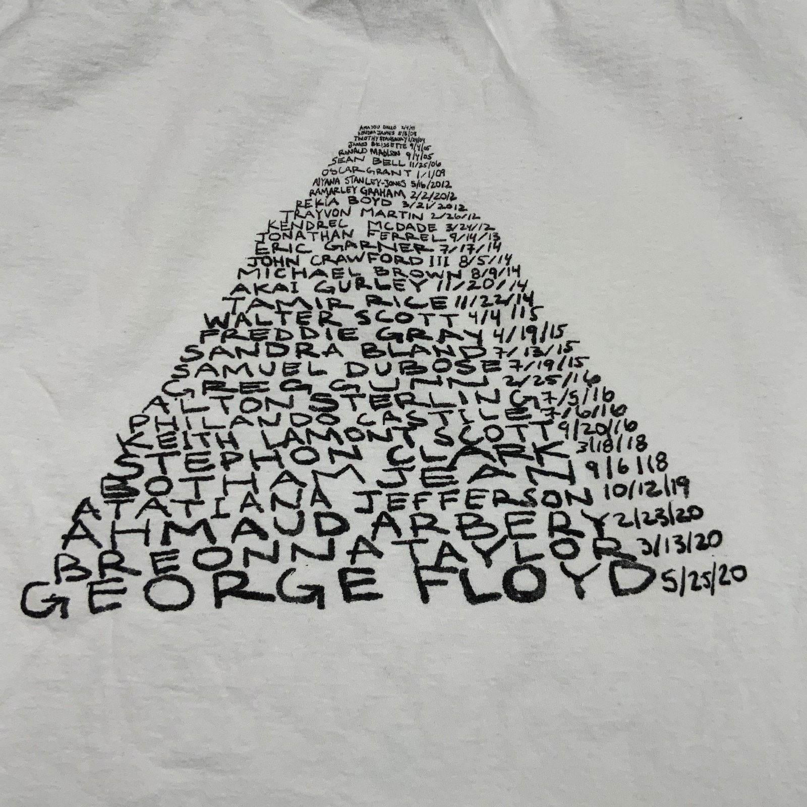 KidSuper KidSuper Studios T-Shirt Mens Medium White BLM Size US M / EU 48-50 / 2 - 6 Thumbnail