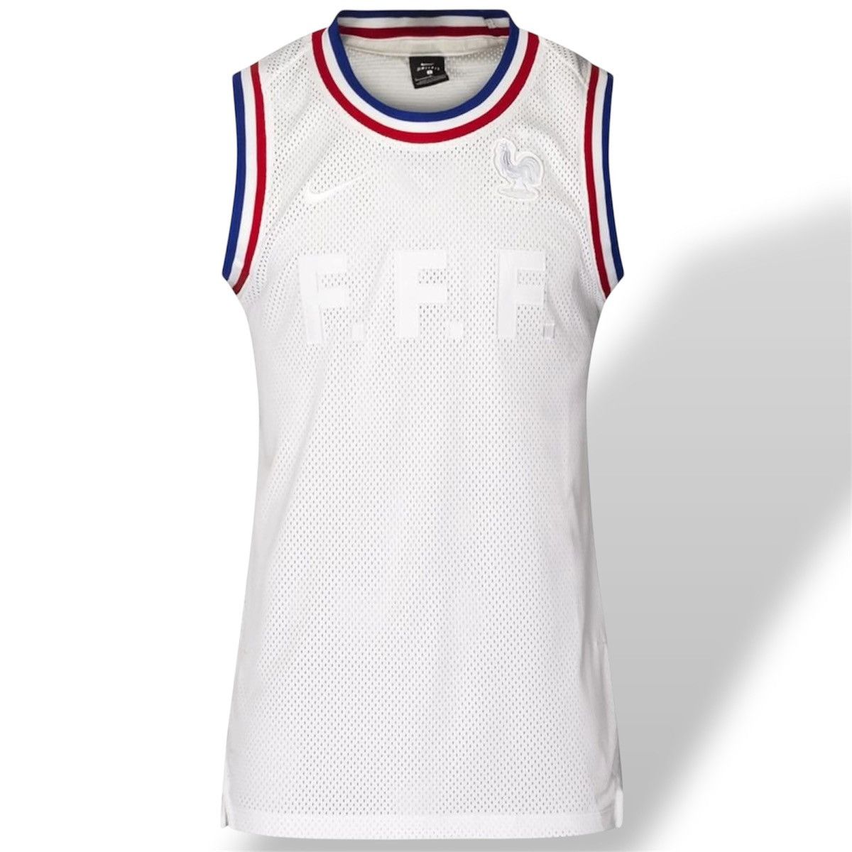 Nike NWT 2020 FFF FRANCE TEAM FOOTBALL/BASKETBALL JERSEY VESTNIKE Size US S / EU 44-46 / 1 - 1 Thumbnail