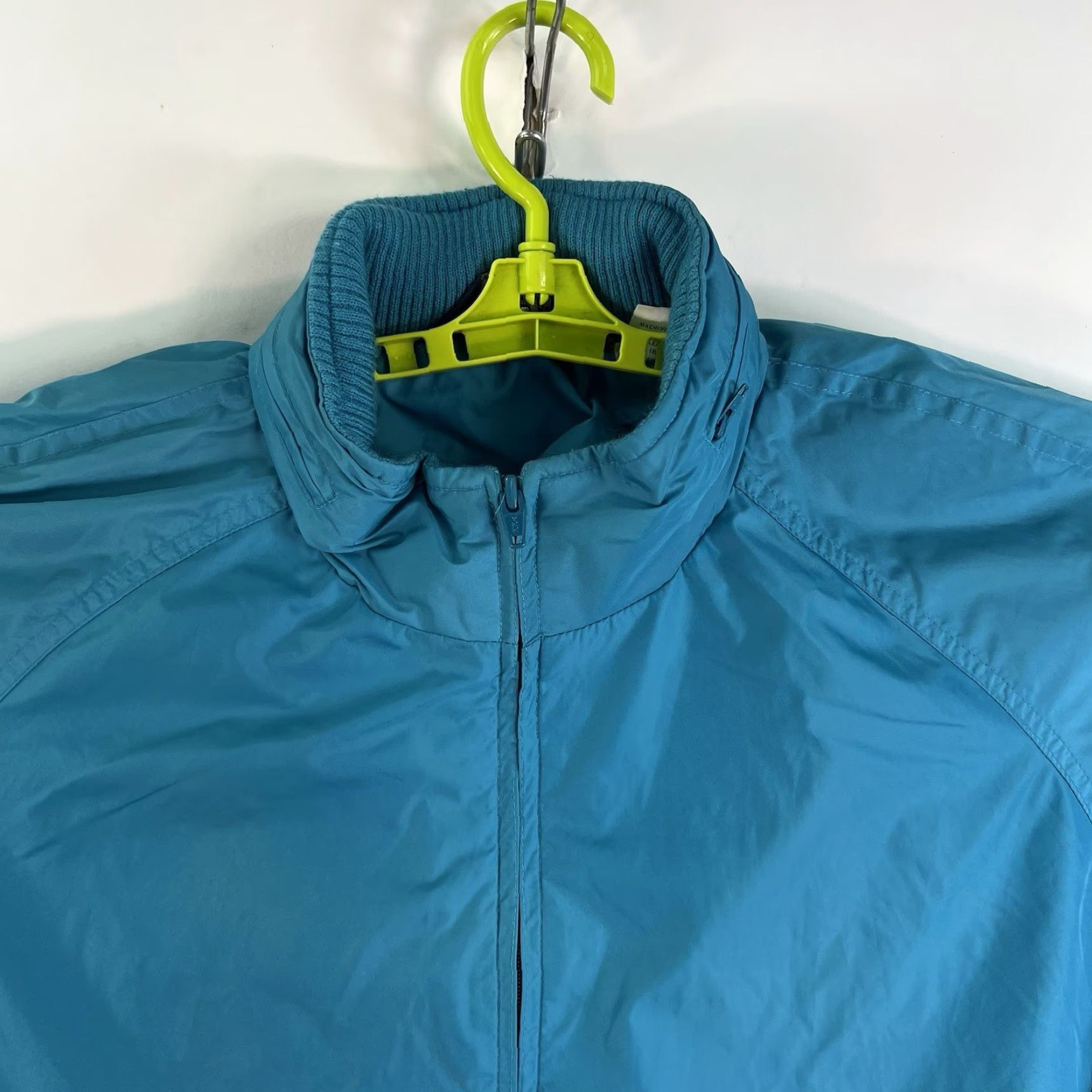 Vintage VINTAGE Woolrich Windbreaker Jacket Women XL Blue Softshell Casual Outdoor Size XL / US 12-14 / IT 48-50 - 3 Thumbnail