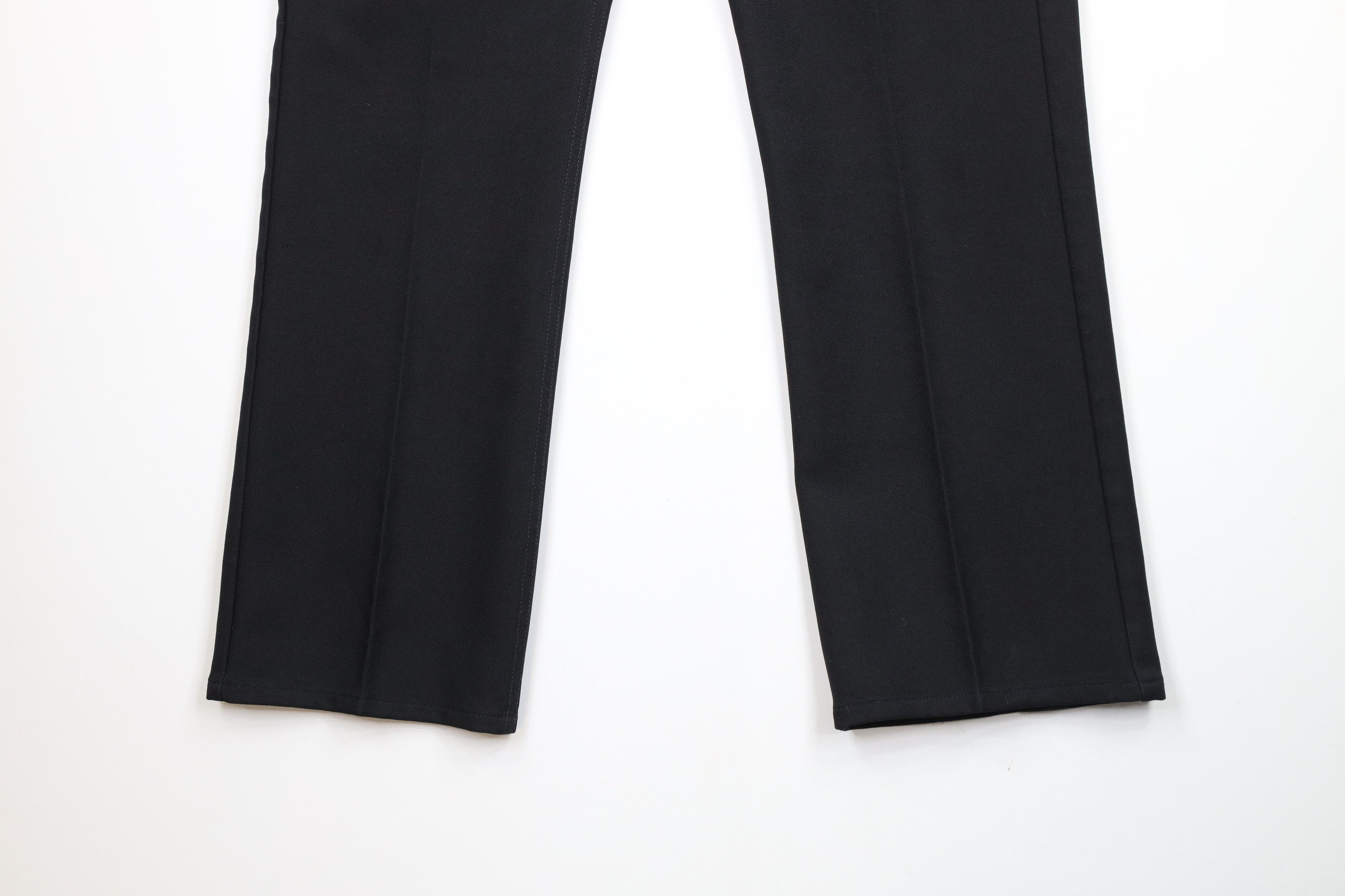 Levi's × Vintage Vintage 90s Levis Flared Wide Leg Knit Chino Pants Black USA Size US 38 / EU 54 - 4 Thumbnail