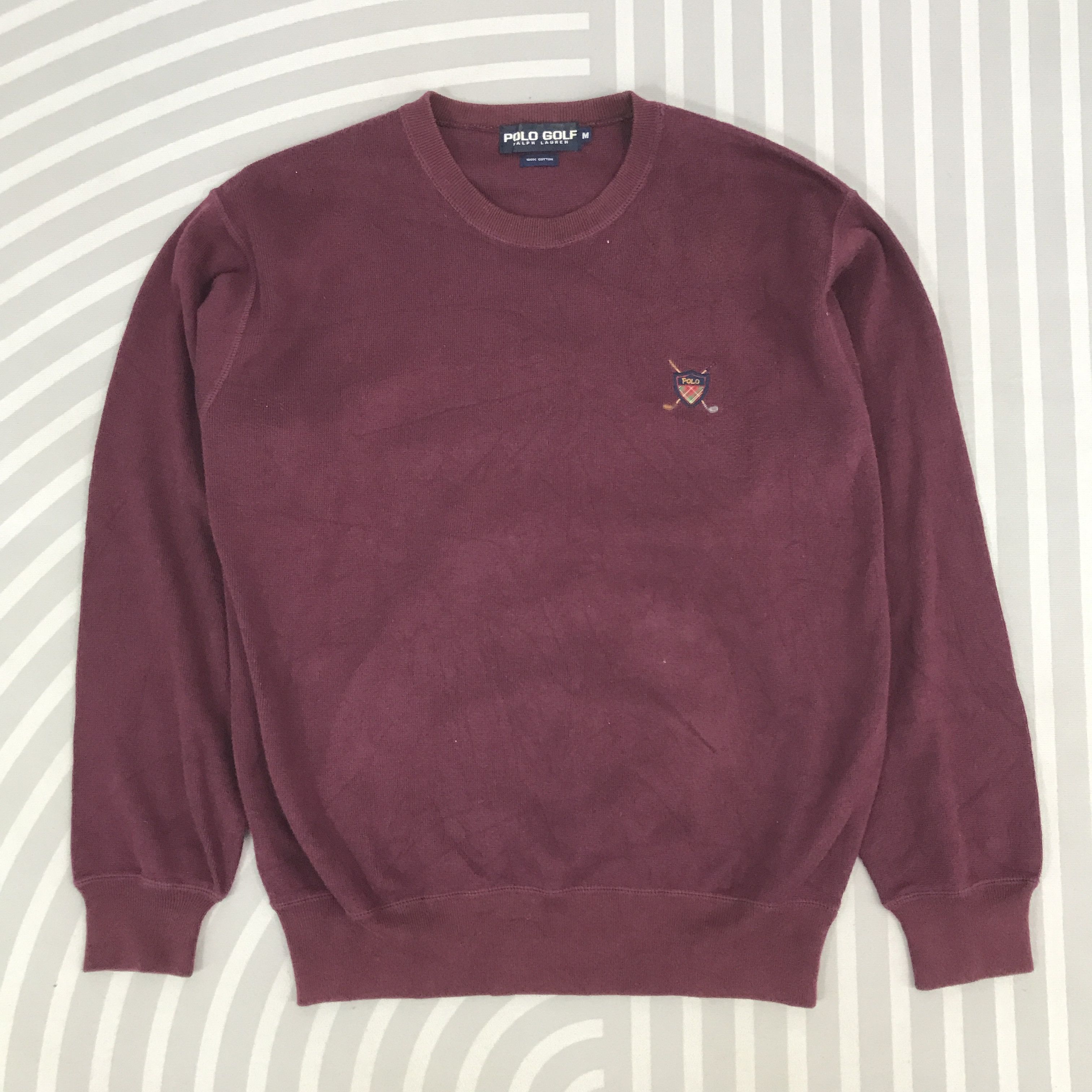 Polo Ralph Lauren × Vintage Vintage Polo Golf Ralph Lauren Knitwear Jacket Size US M / EU 48-50 / 2 - 1 Thumbnail