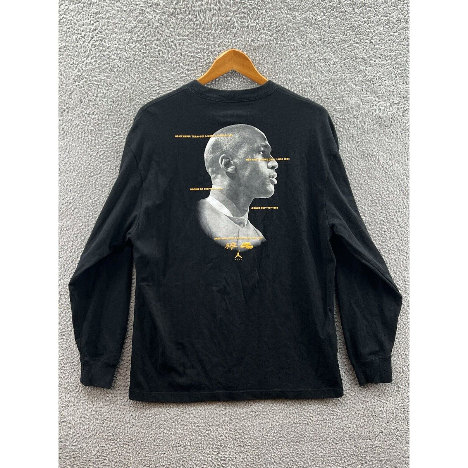 Jordan Brand Michael Jordan Jumpman 85 Black Long Sleeve Tee DJ6010-010 Size US L / EU 52-54 / 3 - 2 Thumbnail