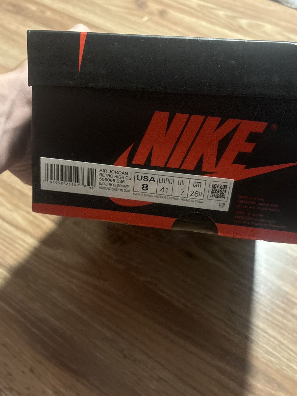 Jordan Brand Air jordan retro 1 high shadow 2.0 Size US 8 / EU 41 - 2 Thumbnail