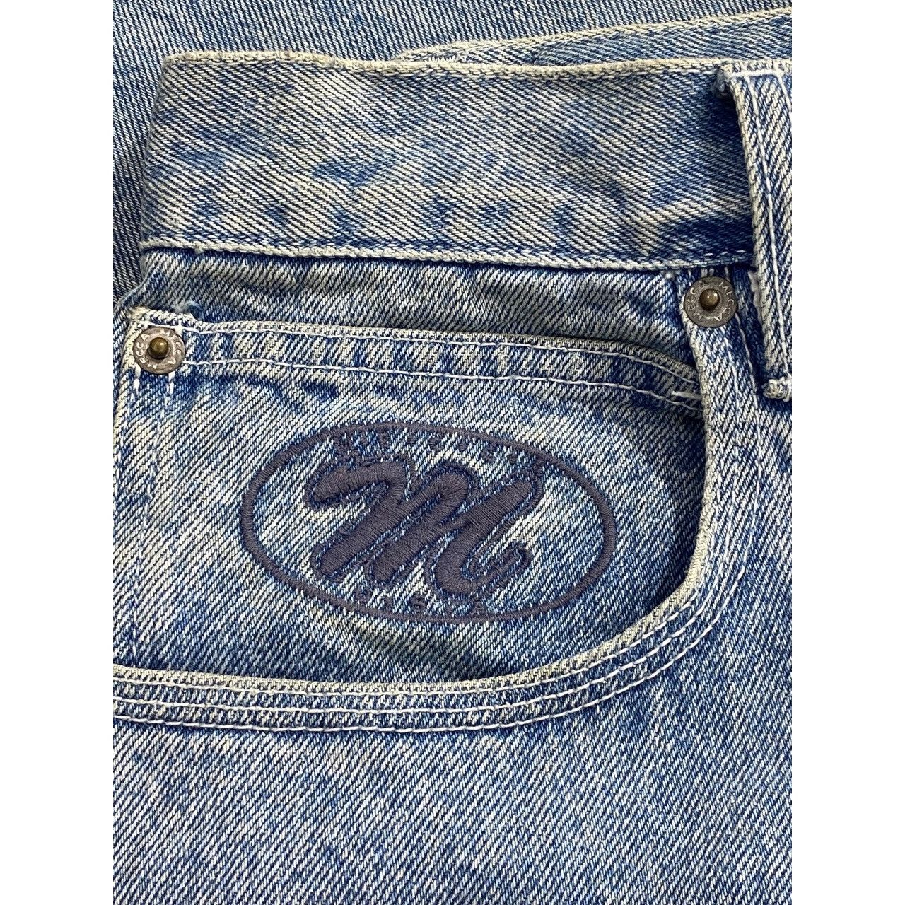 Mecca Brand Mecca Acid Wash Style Jeans Size US 31 - 14 Thumbnail
