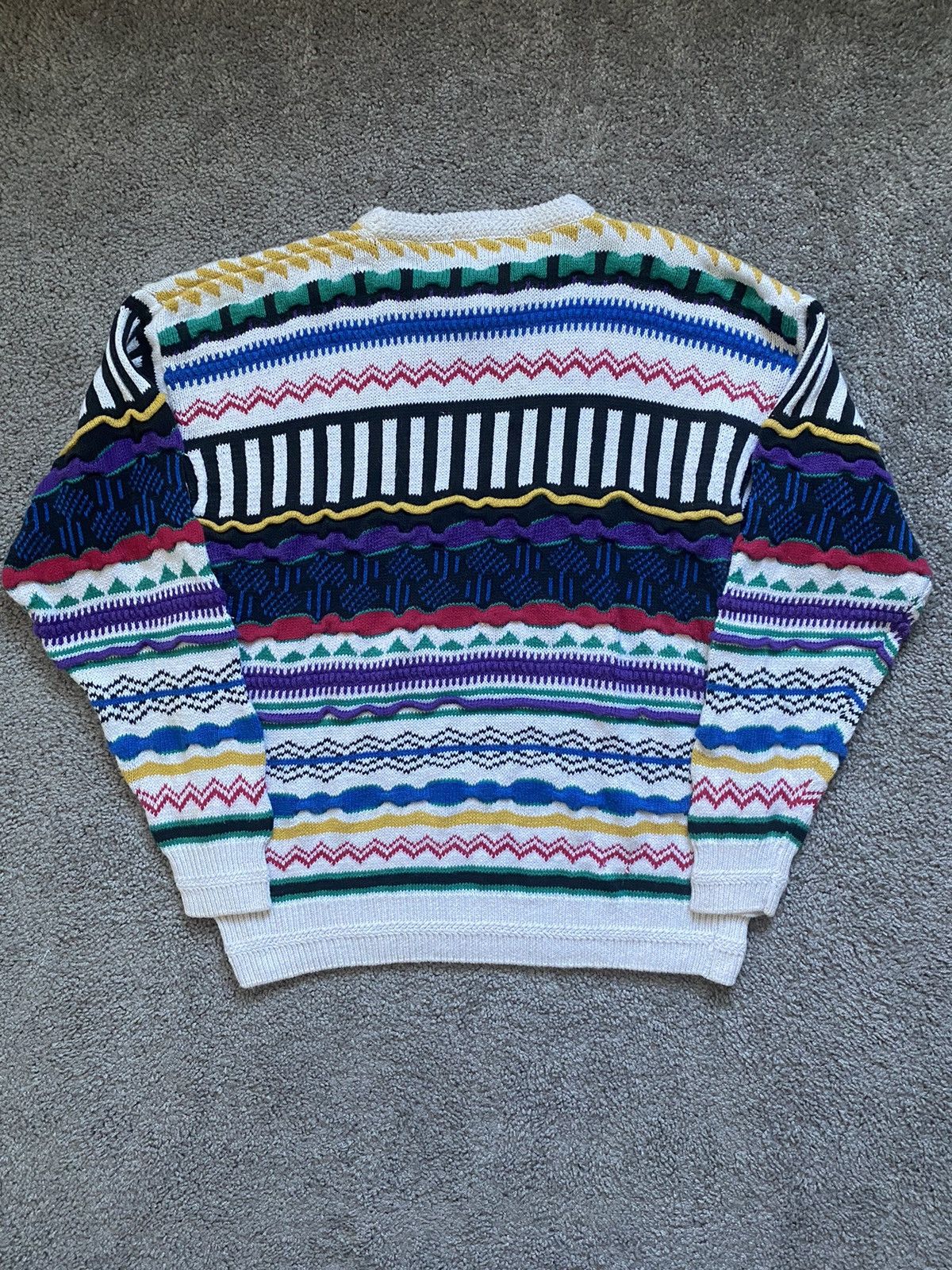 Coogi × Vintage Vintage Coogi Style Sweater Size US L / EU 52-54 / 3 - 2 Thumbnail