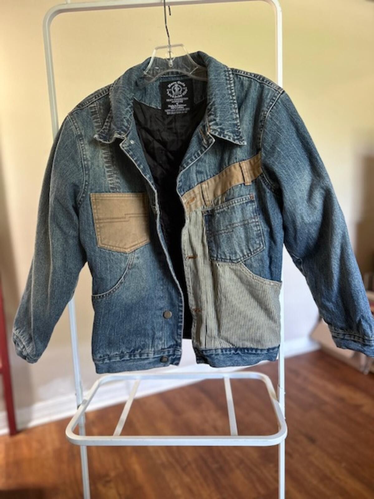 Other Monte Carlo Heavy Construction Denim Jacket with Patchwork Size US M / EU 48-50 / 2 - 1 Thumbnail