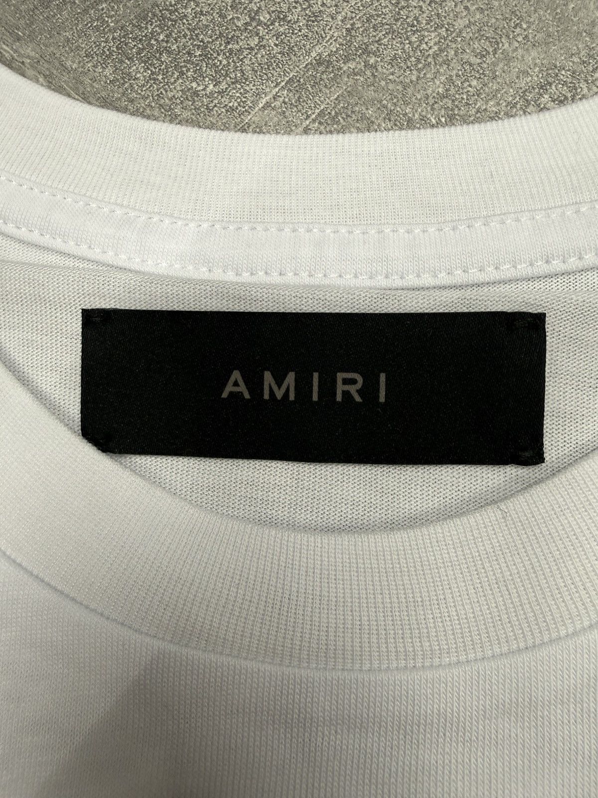 Amiri Ma Bar Club Tee White. BNWT. RRP £440 Size US S / EU 44-46 / 1 - 5 Thumbnail