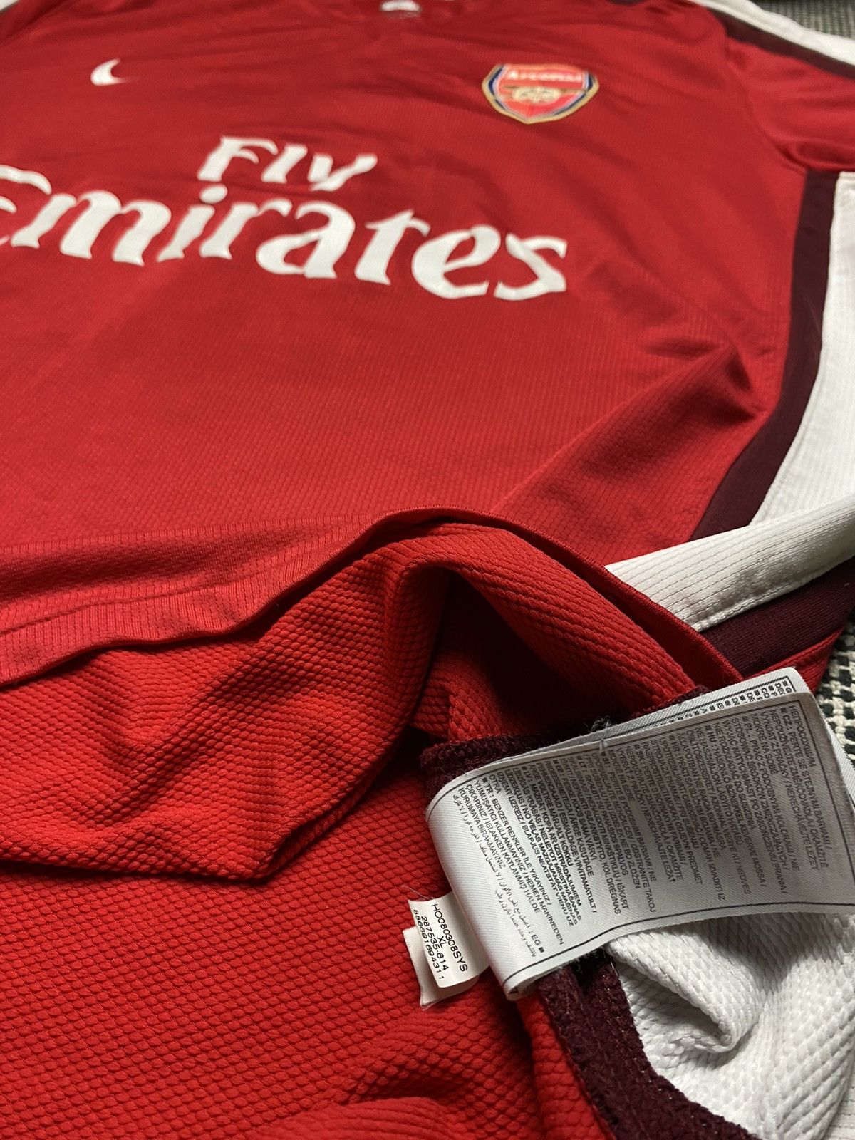 Nike × Vintage Arsenal Nike vintage soccer jersey y2k Size US XL / EU 56 / 4 - 12 Thumbnail