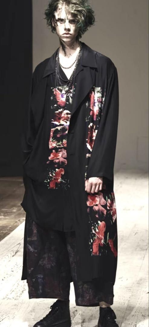 22ss 未使用 ヨウジヤマモト POUR HOMME シルクパンツ Yohji 節約 Yamamoto POUR HOMME 22SS LINEN 22SS Yohji Homme Triple