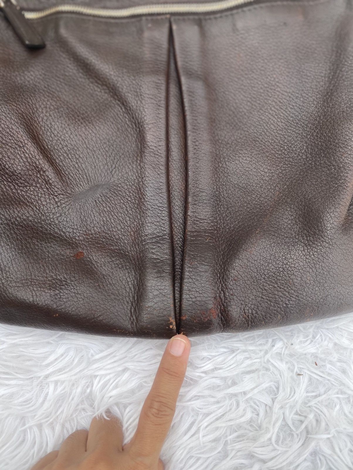 Prada Rare PRADA Leather Cross Body Bag Size ONE SIZE - 21 Thumbnail