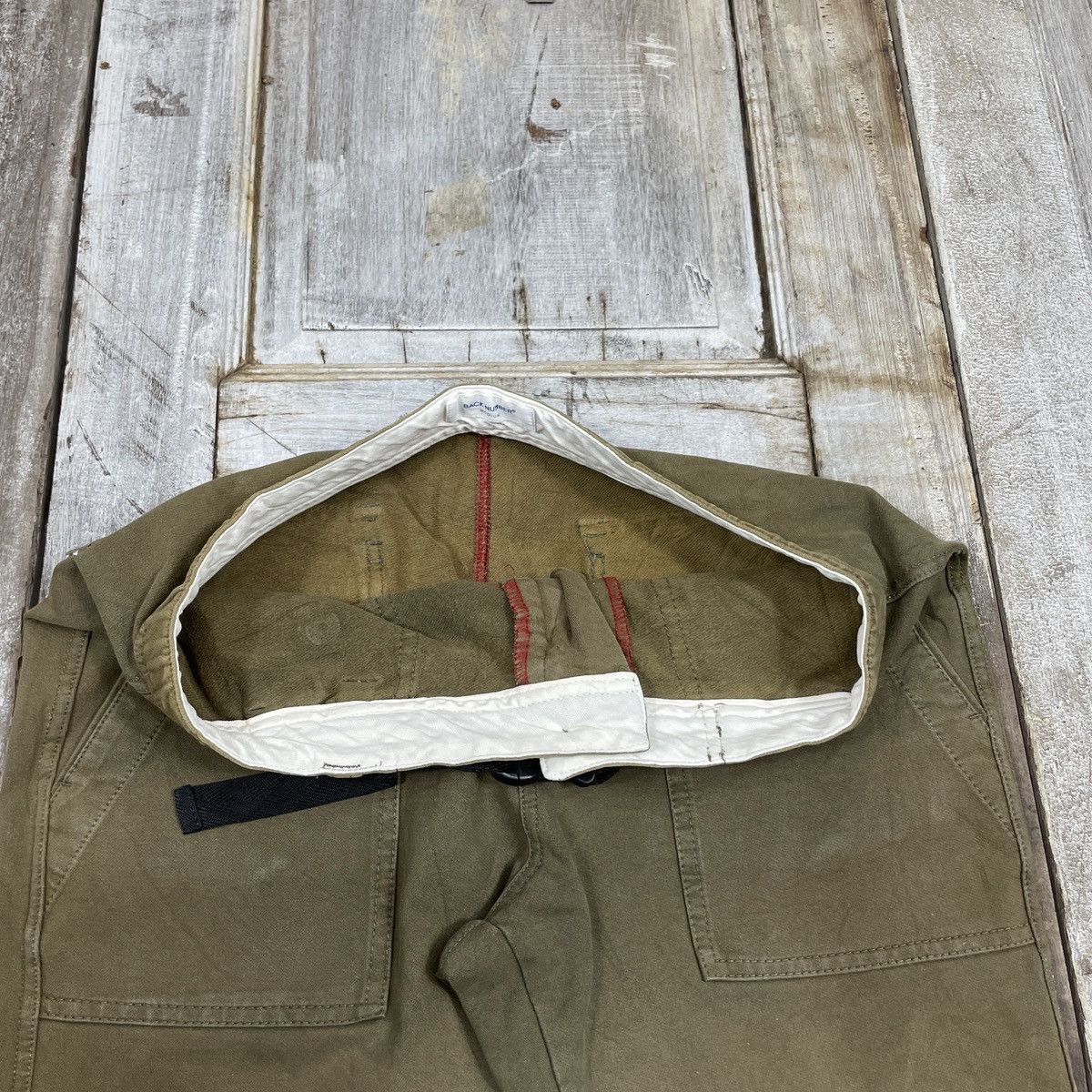 Japanese Brand × Vintage Vintage Back Number Bush Sweat pants Size US 30 / EU 46 - 8 Thumbnail