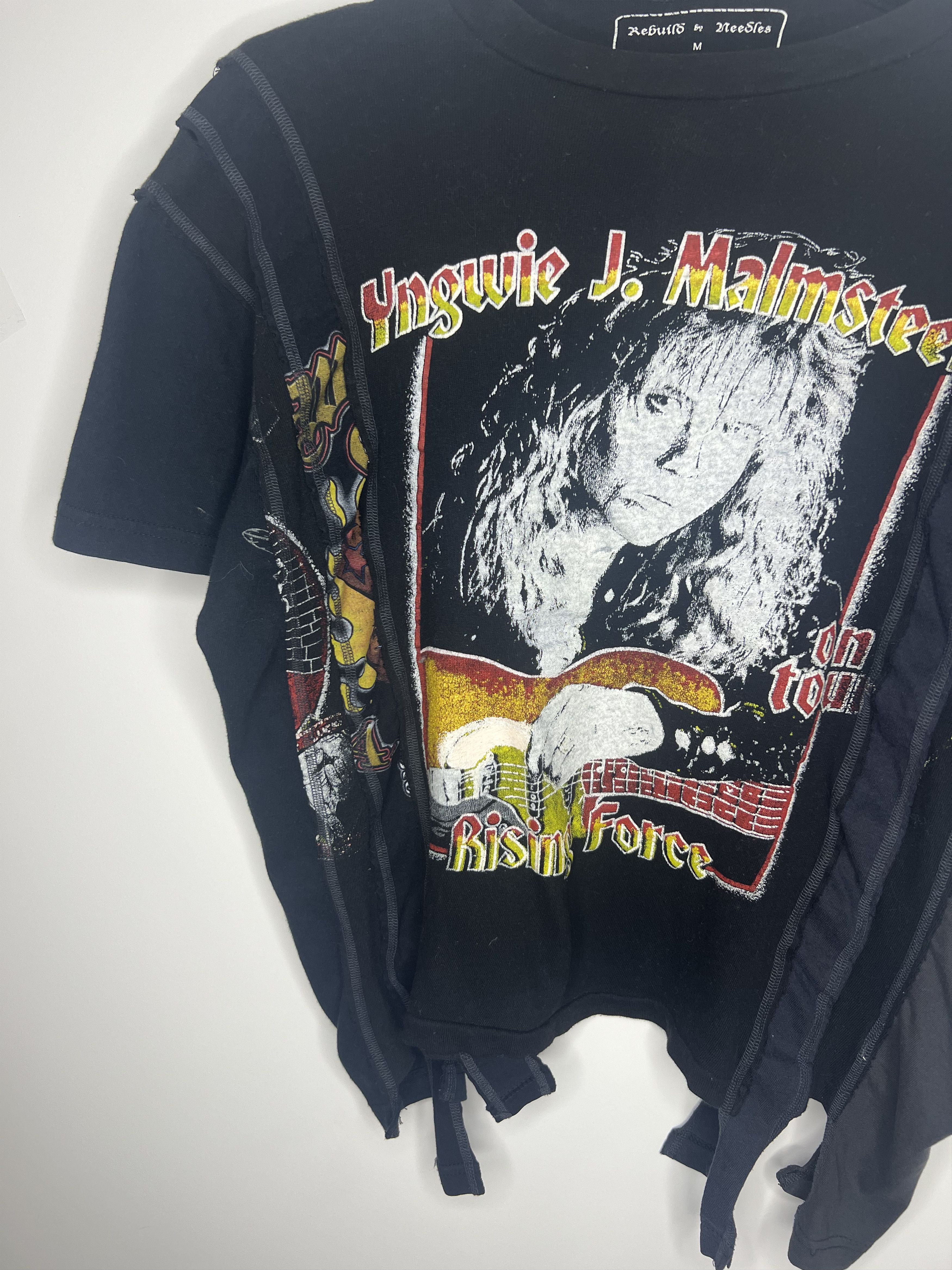 Needles Japanese rework Yngwie Malmsteen 7 Cuts Tee Size US XS / EU 42 / 0 - 2 Thumbnail