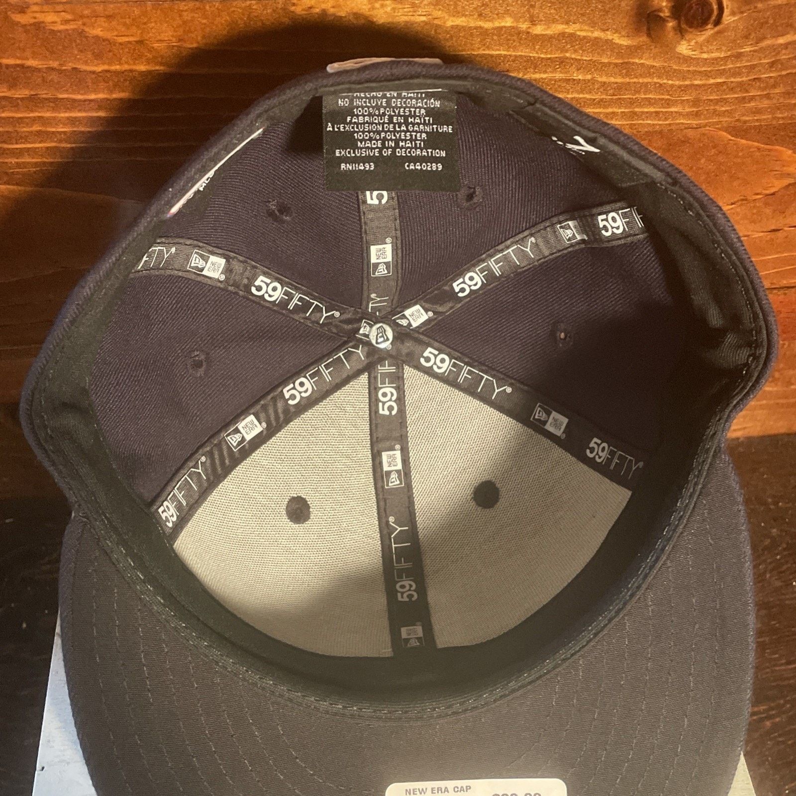 New Era NewEra 5950 FTD Hat Cleveland Indians Guardians MLB New sz 7 Size ONE SIZE - 7 Thumbnail