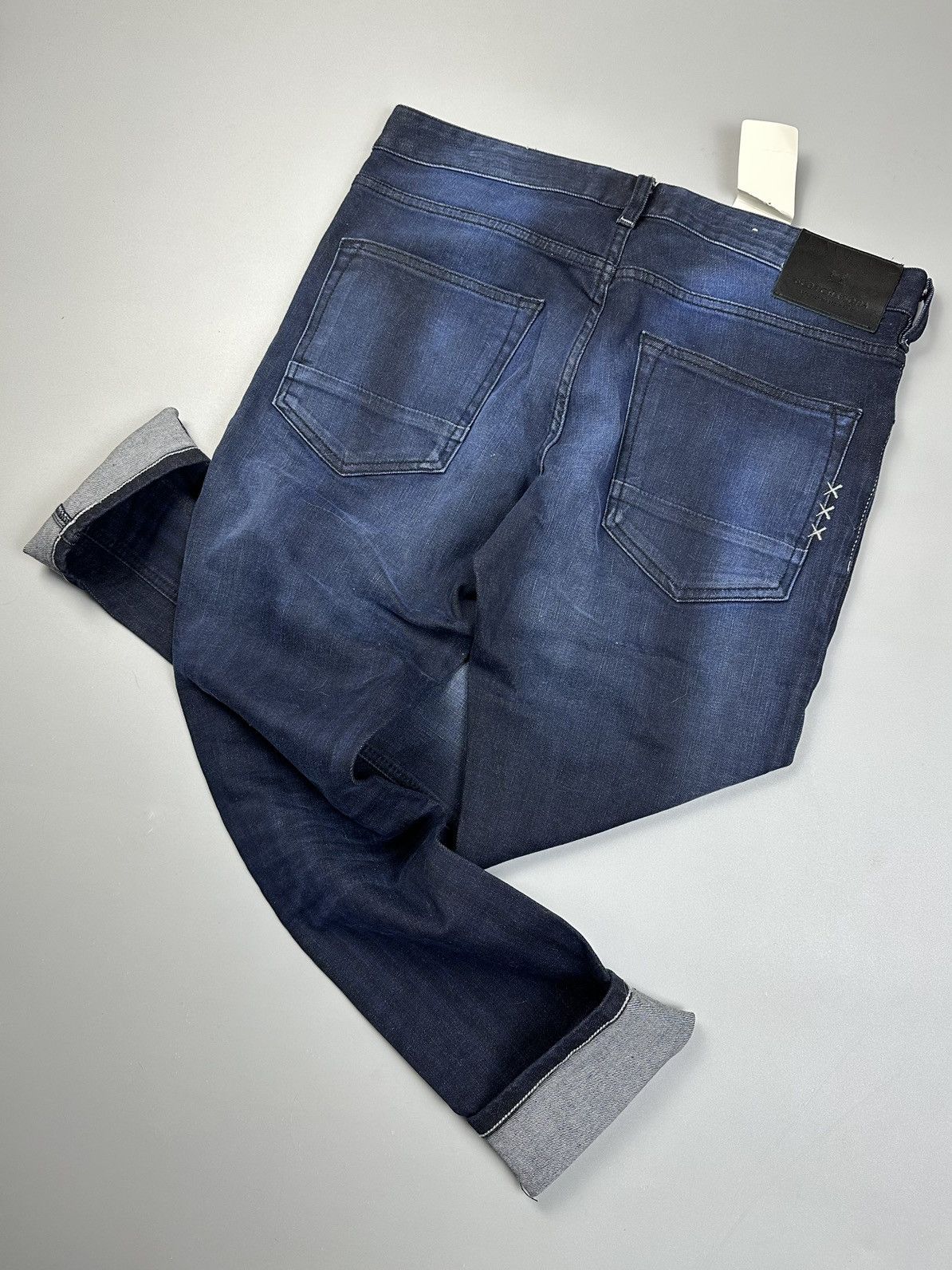 Scotch & Soda Scotch&Soda Blue Stripe Pattern Jeans Skinny Fit Size US 32 / EU 48 - 1 Thumbnail