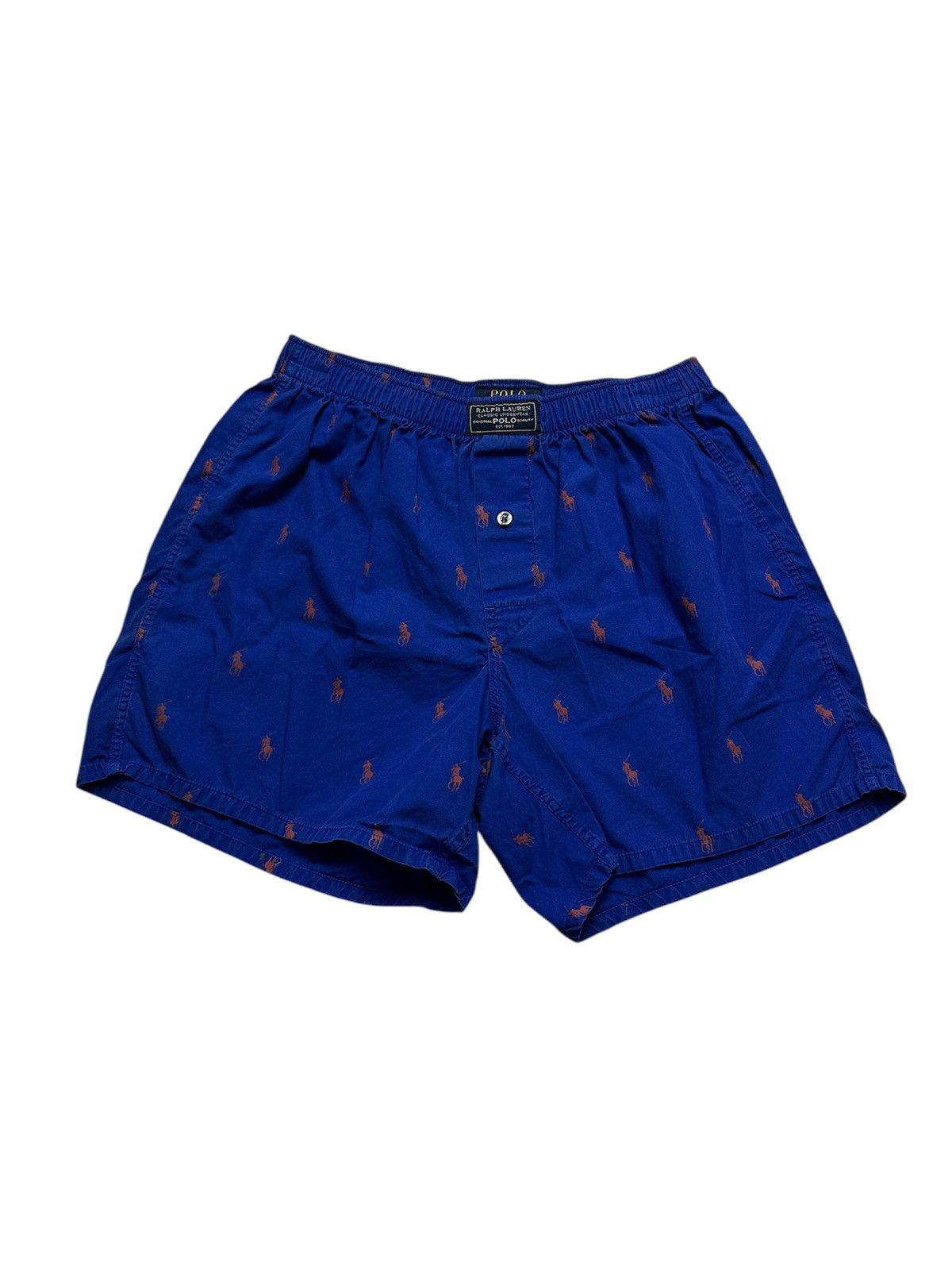 GOA Polo Ralph Lauren Full Print Small Pony Short Pant Trunk Size US 29 - 1 Thumbnail